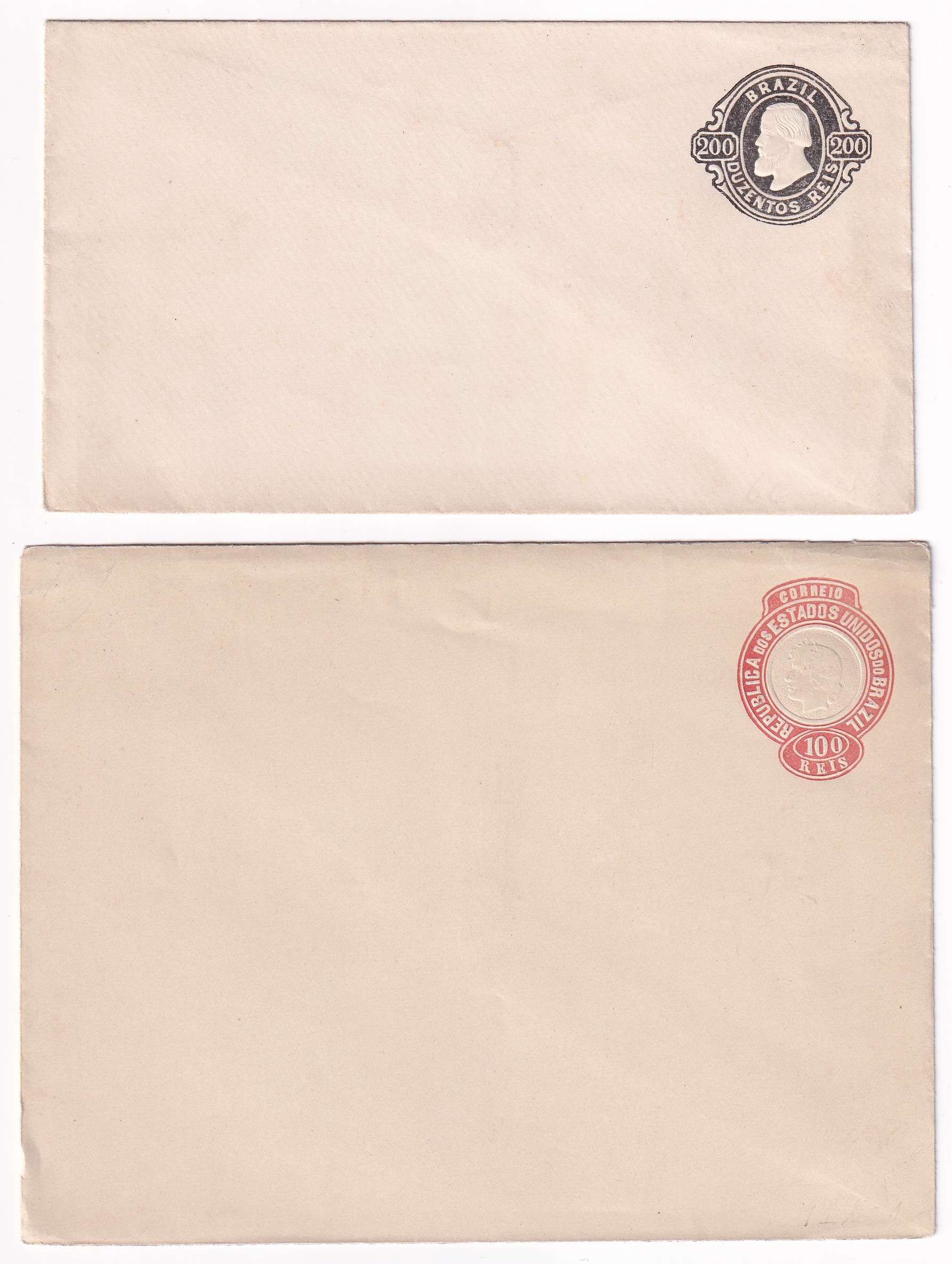 Brazil 1889 — envelopes