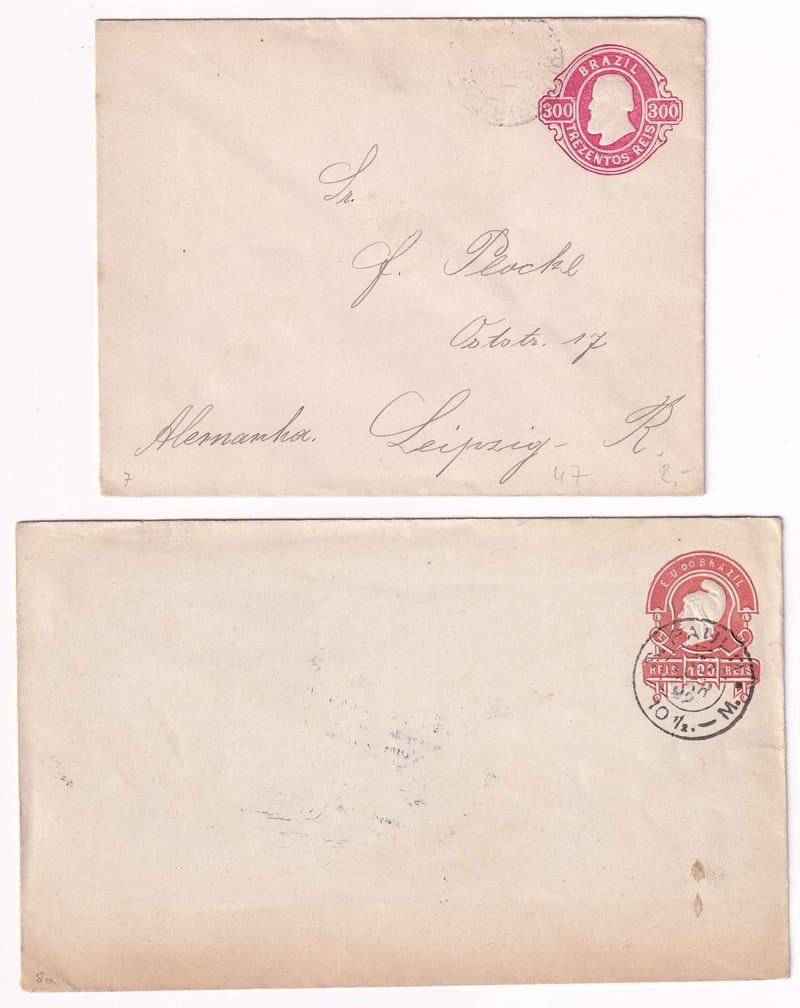 Brazil 1889 — Envelopes