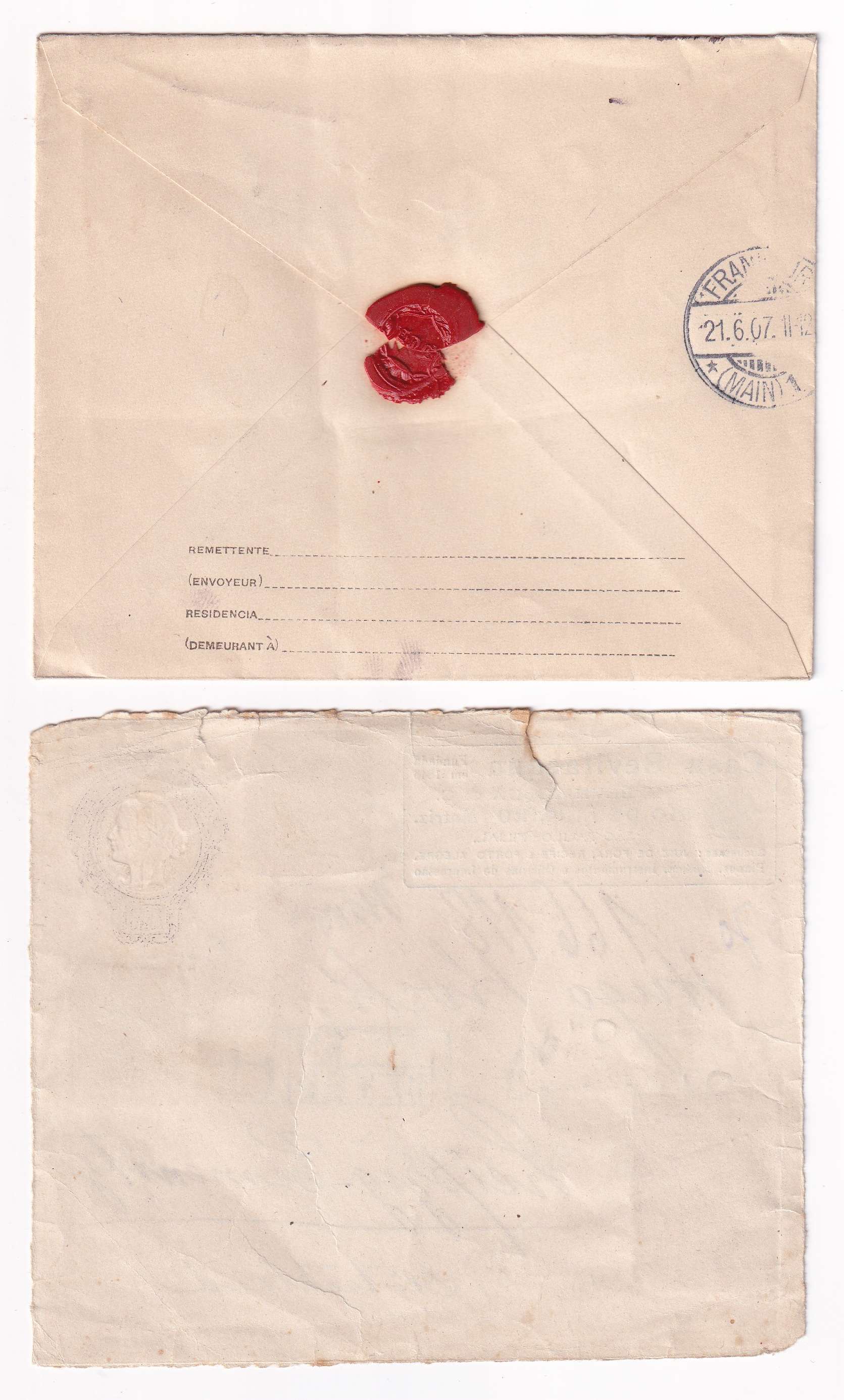 Brazil 1894 — Envelopes