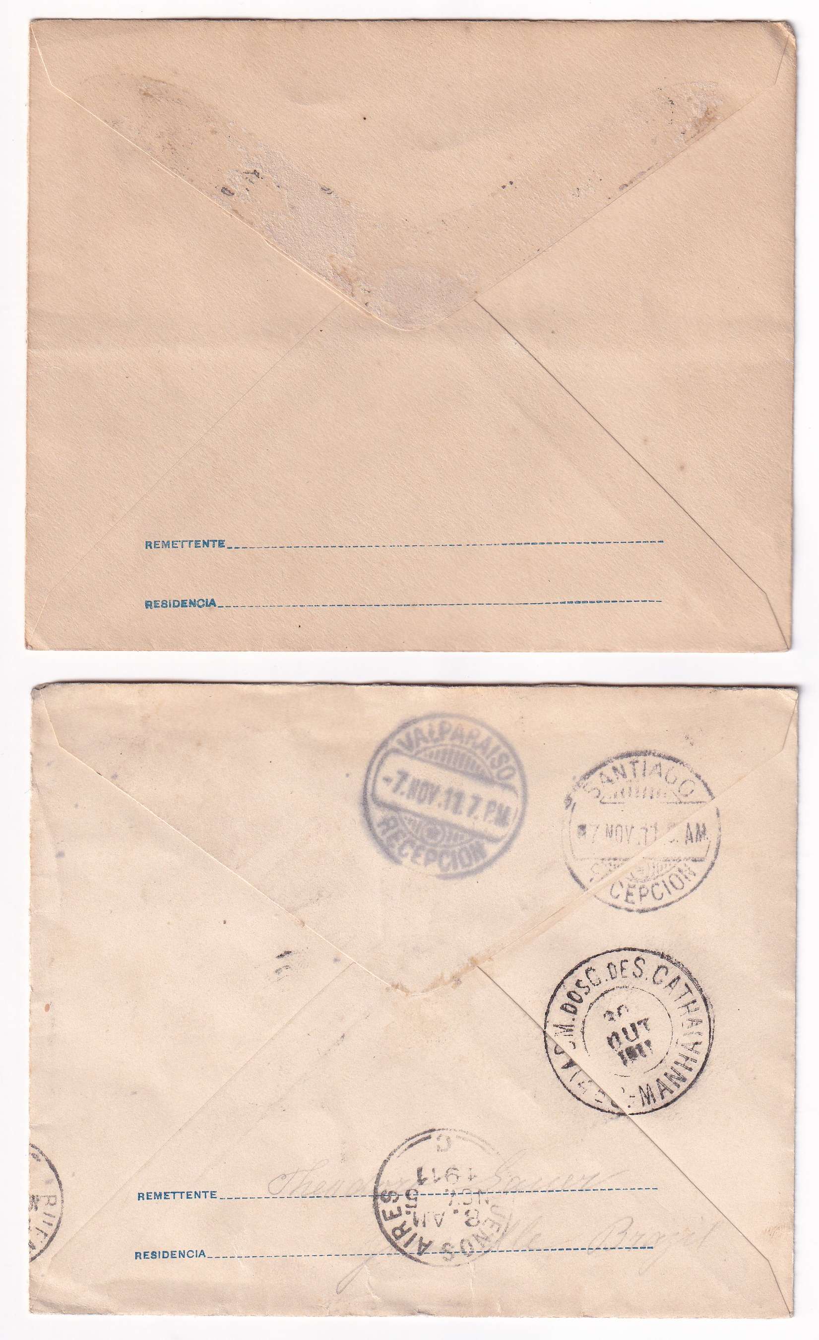 Brazil 1907 — Envelopes