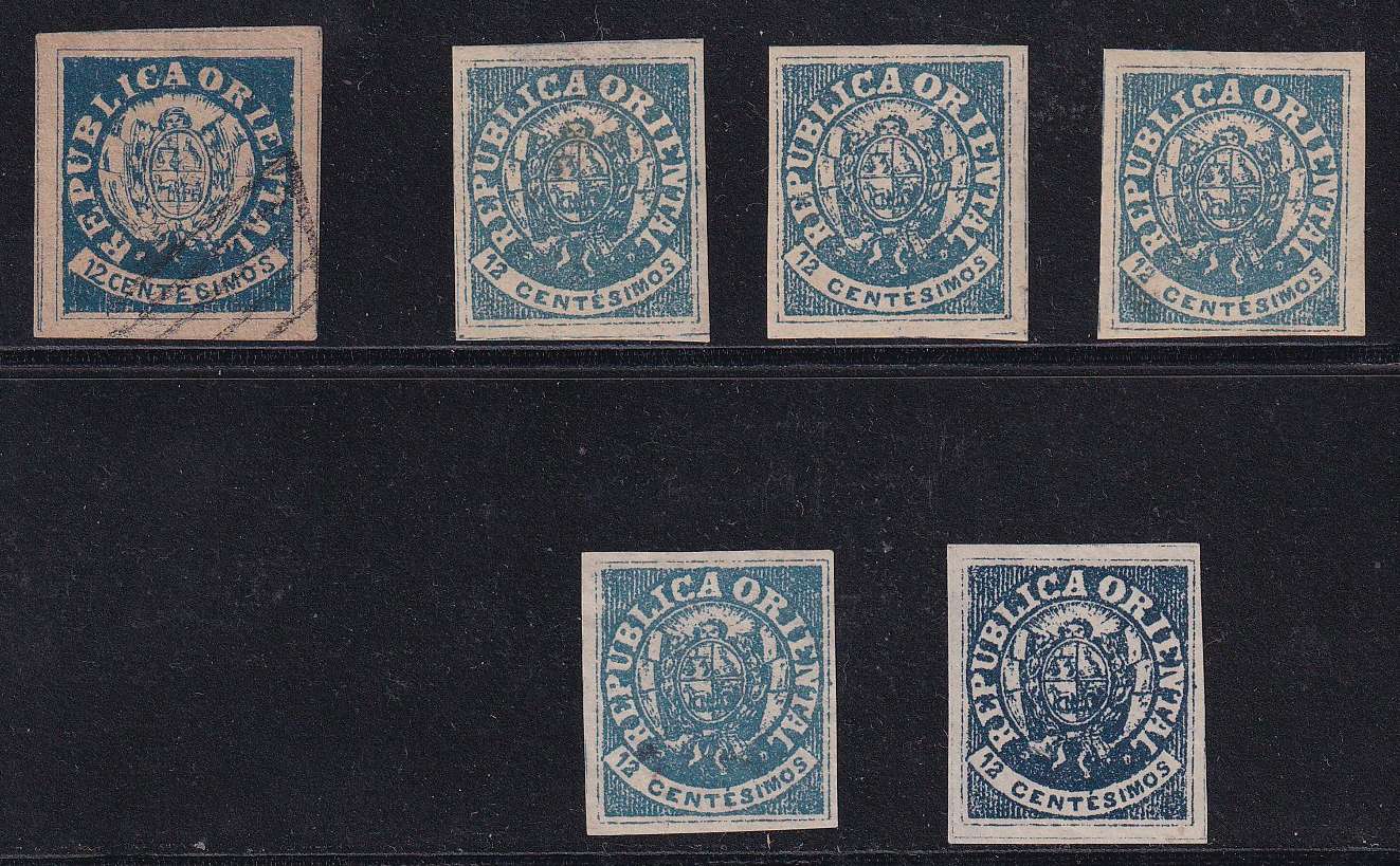 Uruguay 1864 — Coat of Arms