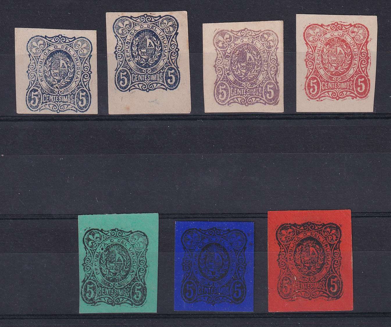 Uruguay 1876 — Welker ́s Unadopted Essays
