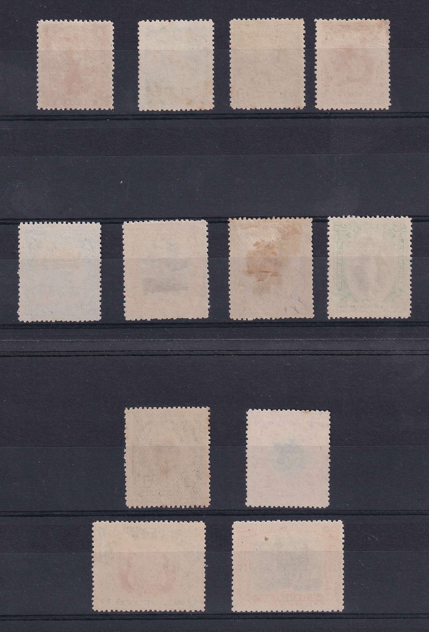 Uruguay 1895 — Scott 108 thru 129 not complete