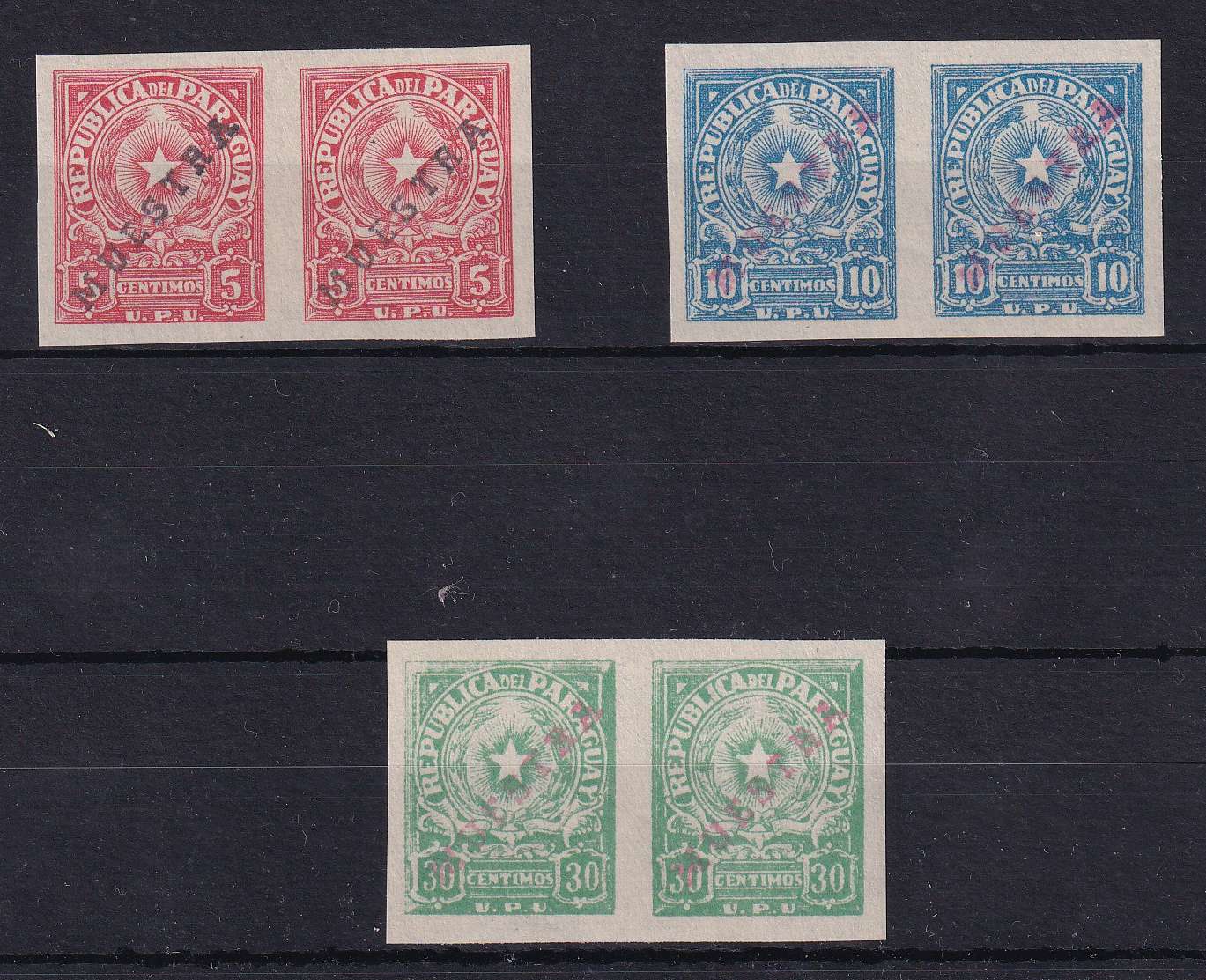 Paraguay 1950 — Star issue