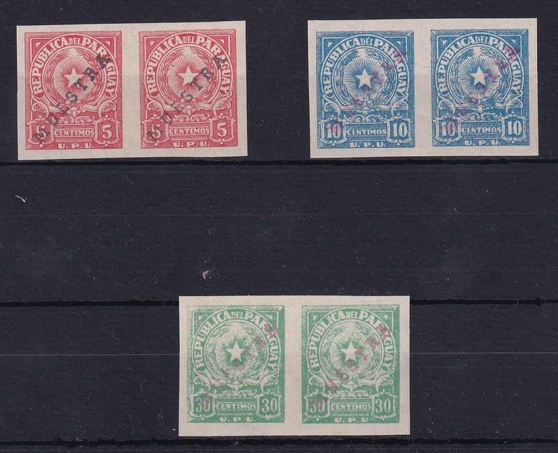 Paraguay 1950 — Star issue