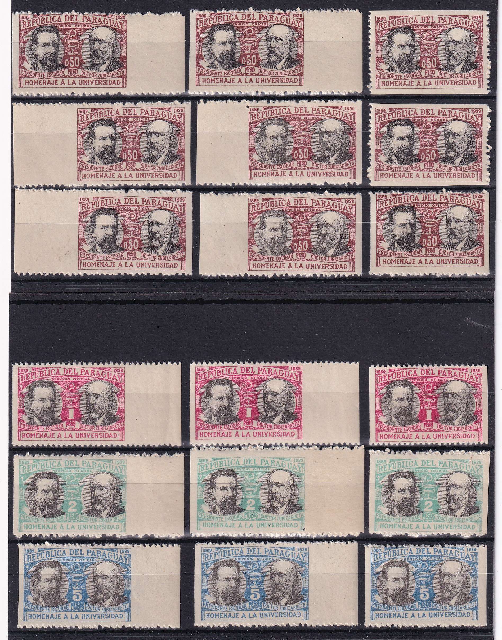 Paraguay 1940 — Official issue