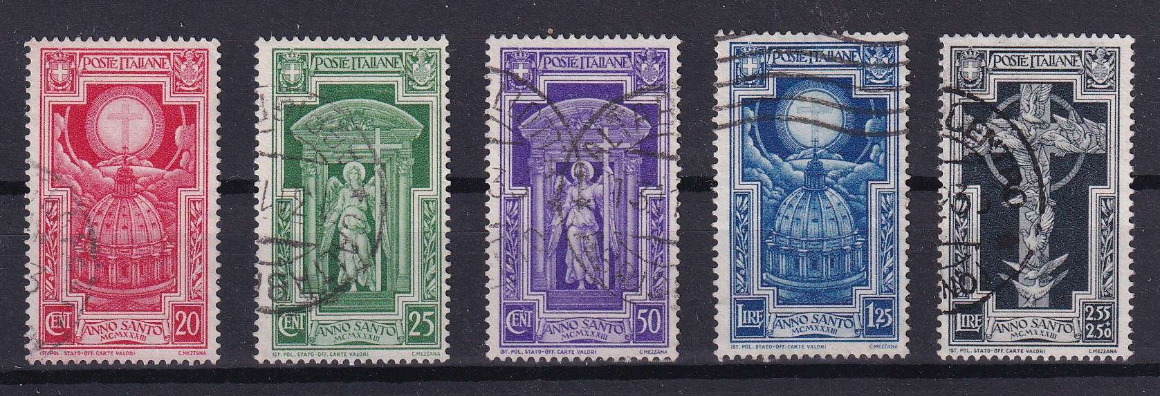 Italy 1933 — Scott 310-314