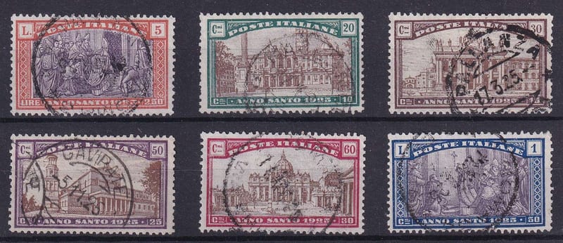 Italy 1924 — Scott B20-b25