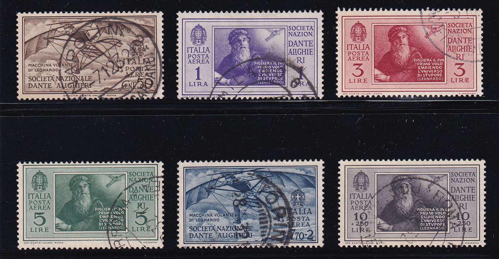 Italy 1932 — Scott C28-c33