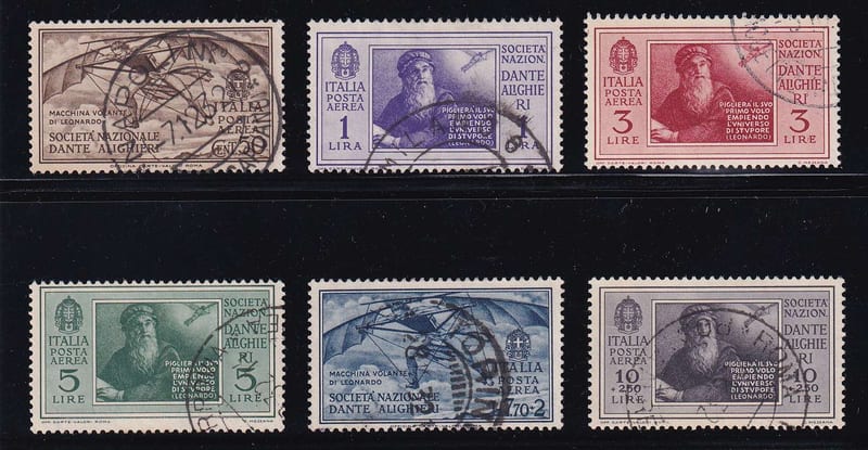 Italy 1932 — Scott C28-c33