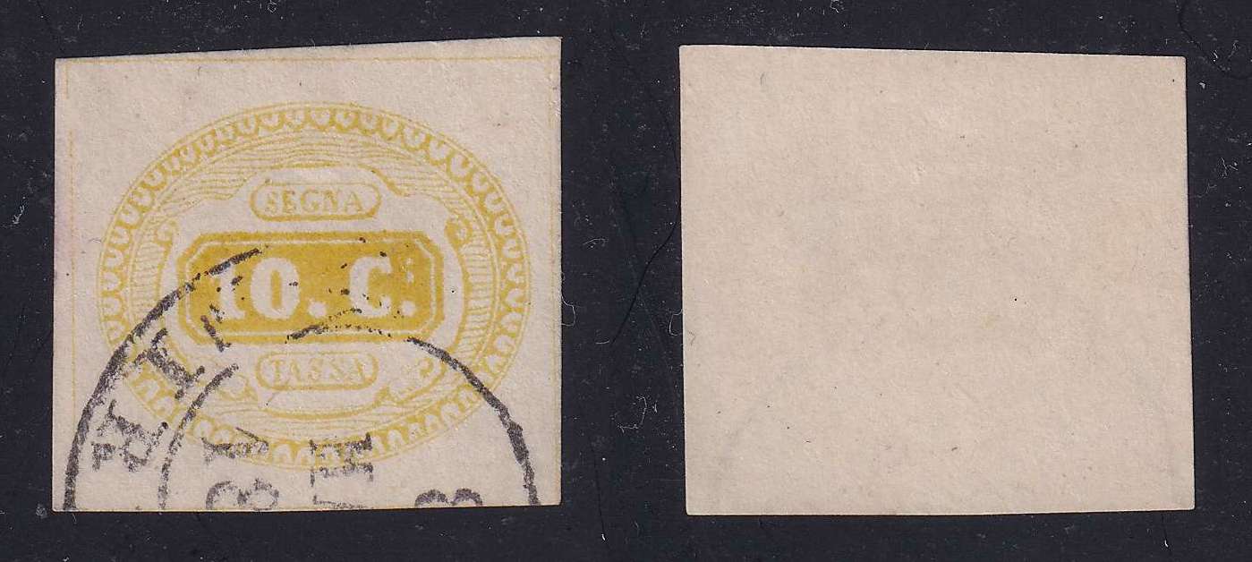 Italy 1863 — Postage due