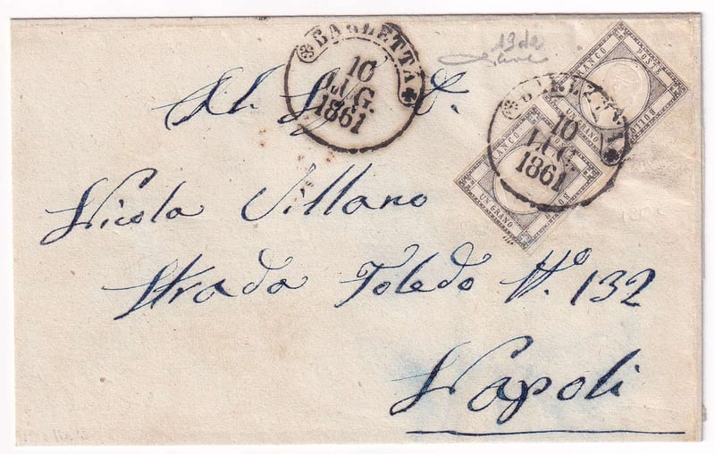 Italy 1861 — Neapolitan Provinces