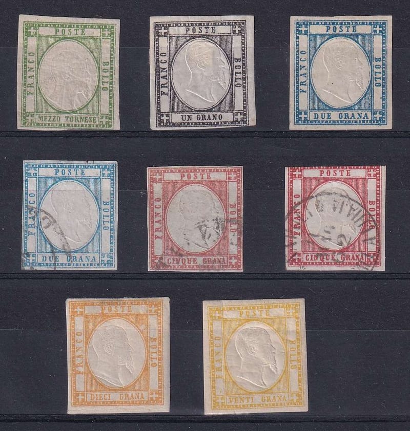 Italy 1861 — Neapolitan Provinces