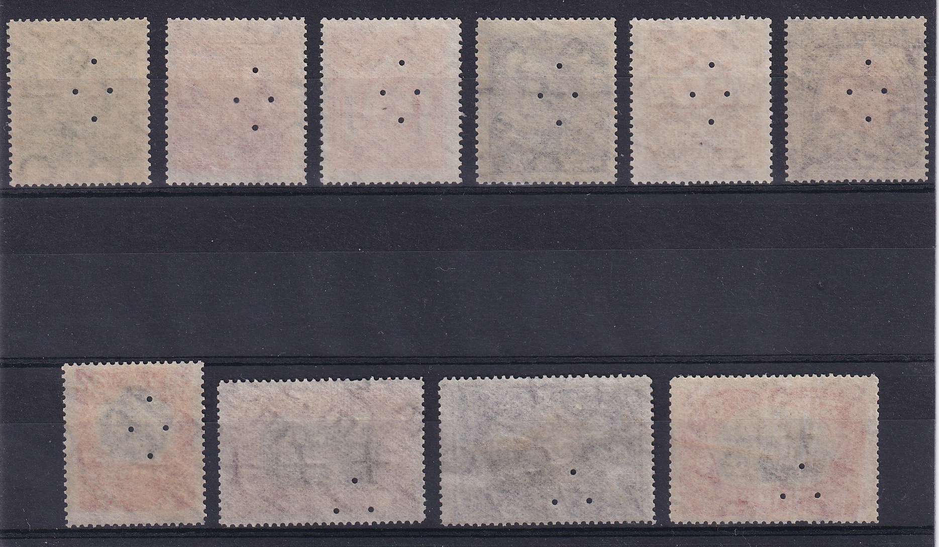Mexico 1899 — Scott 294-303