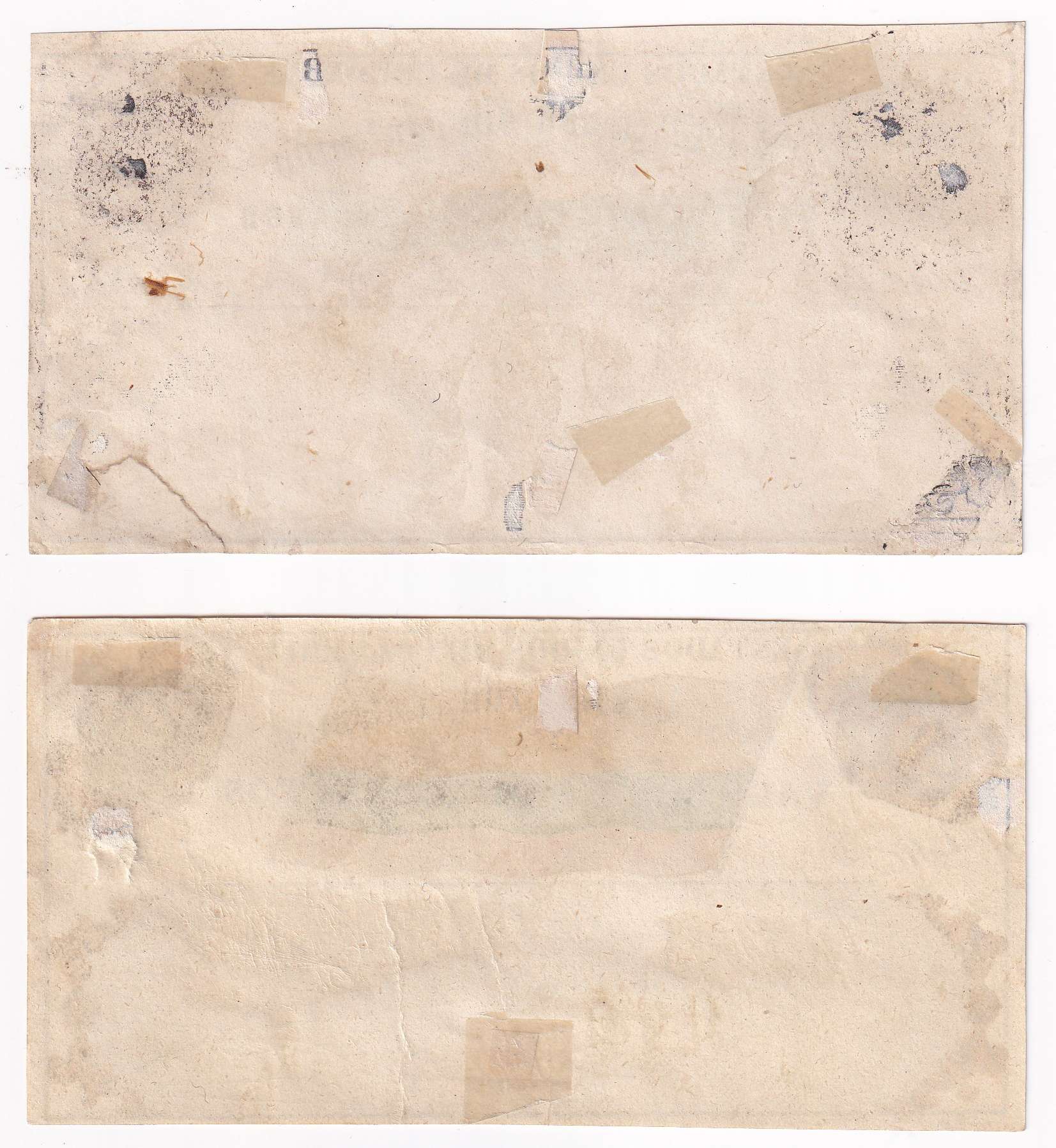 Colombia 1865 — Insured letter stamps