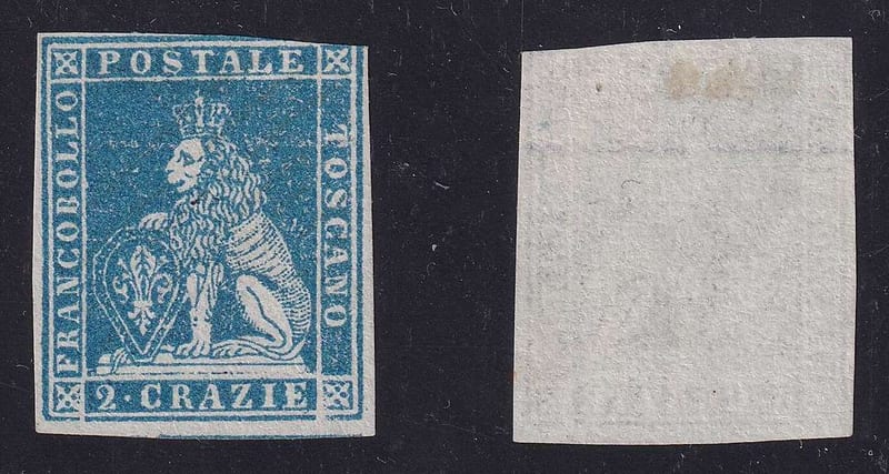 Italy 1851 — Scott 5