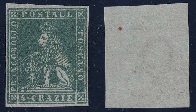 Italy 1851 — Scott 6