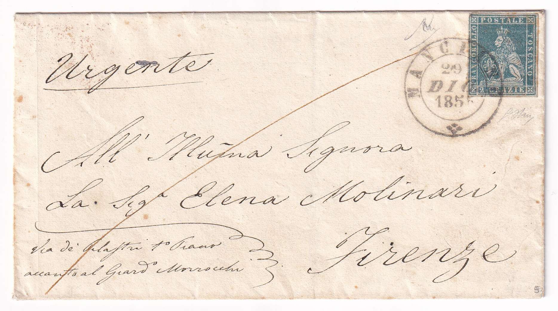 Italy 1855 — 29 Dic