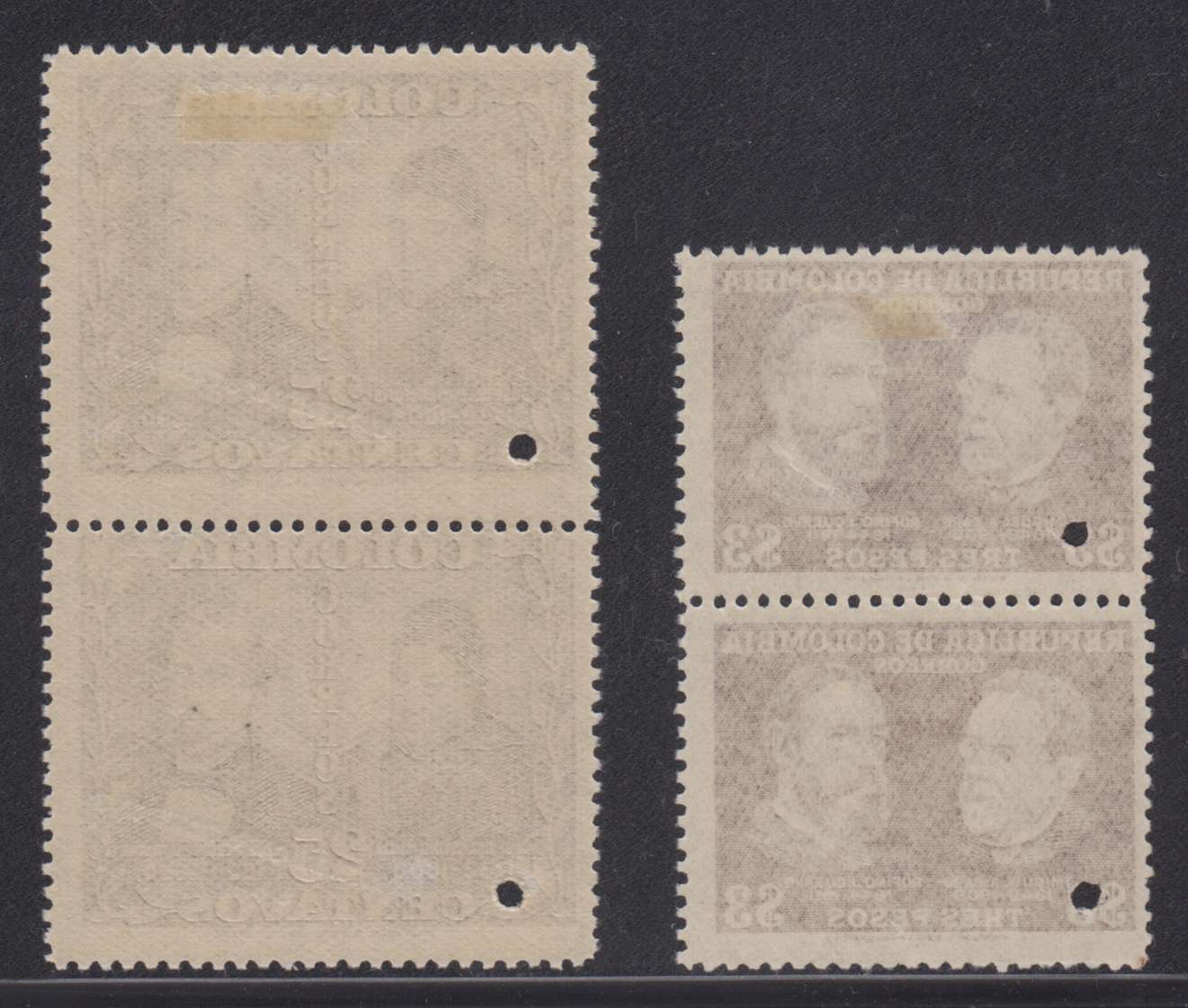 Colombia 1947 — Scott 555-556