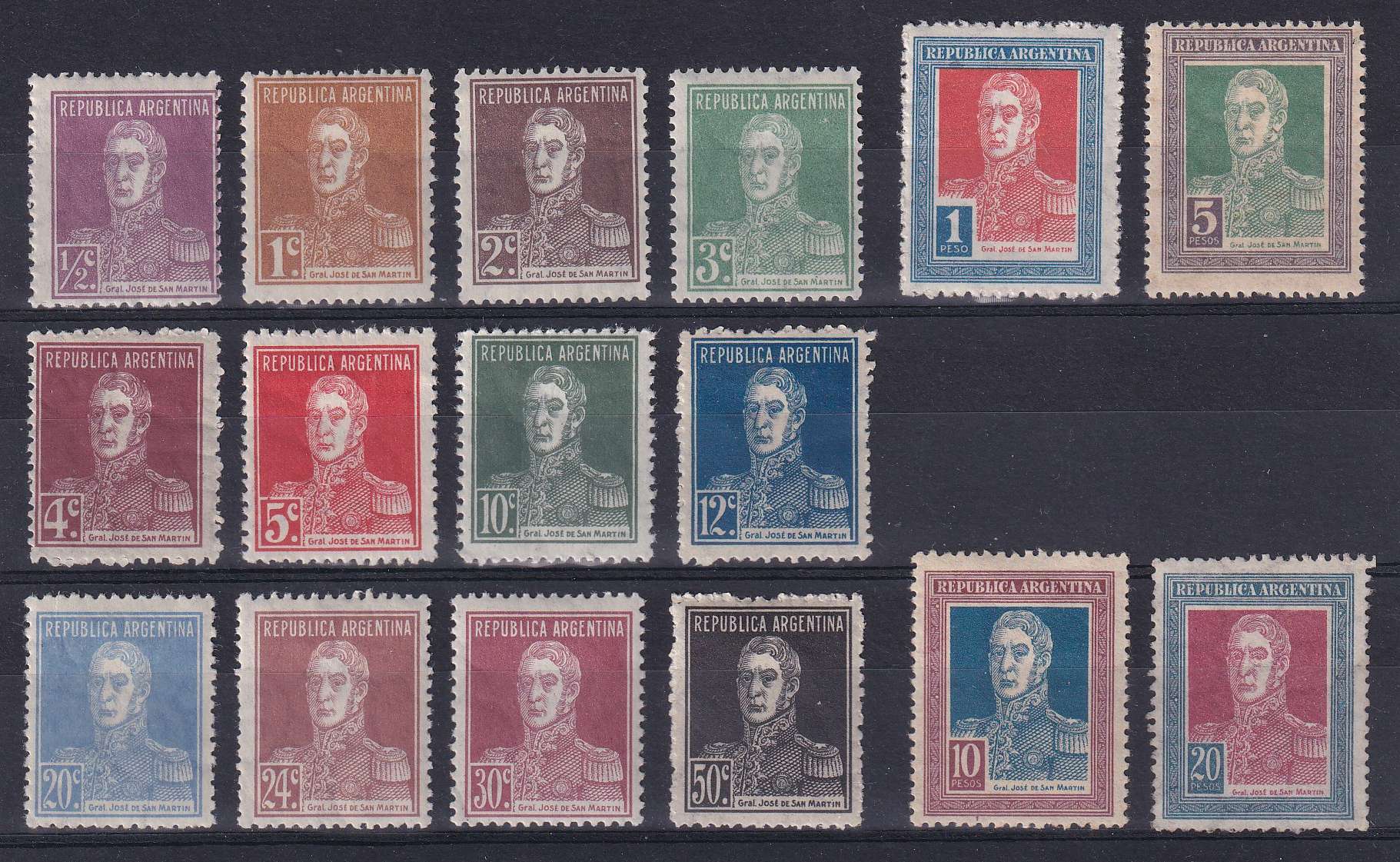 Argentina 1923 — San Martin