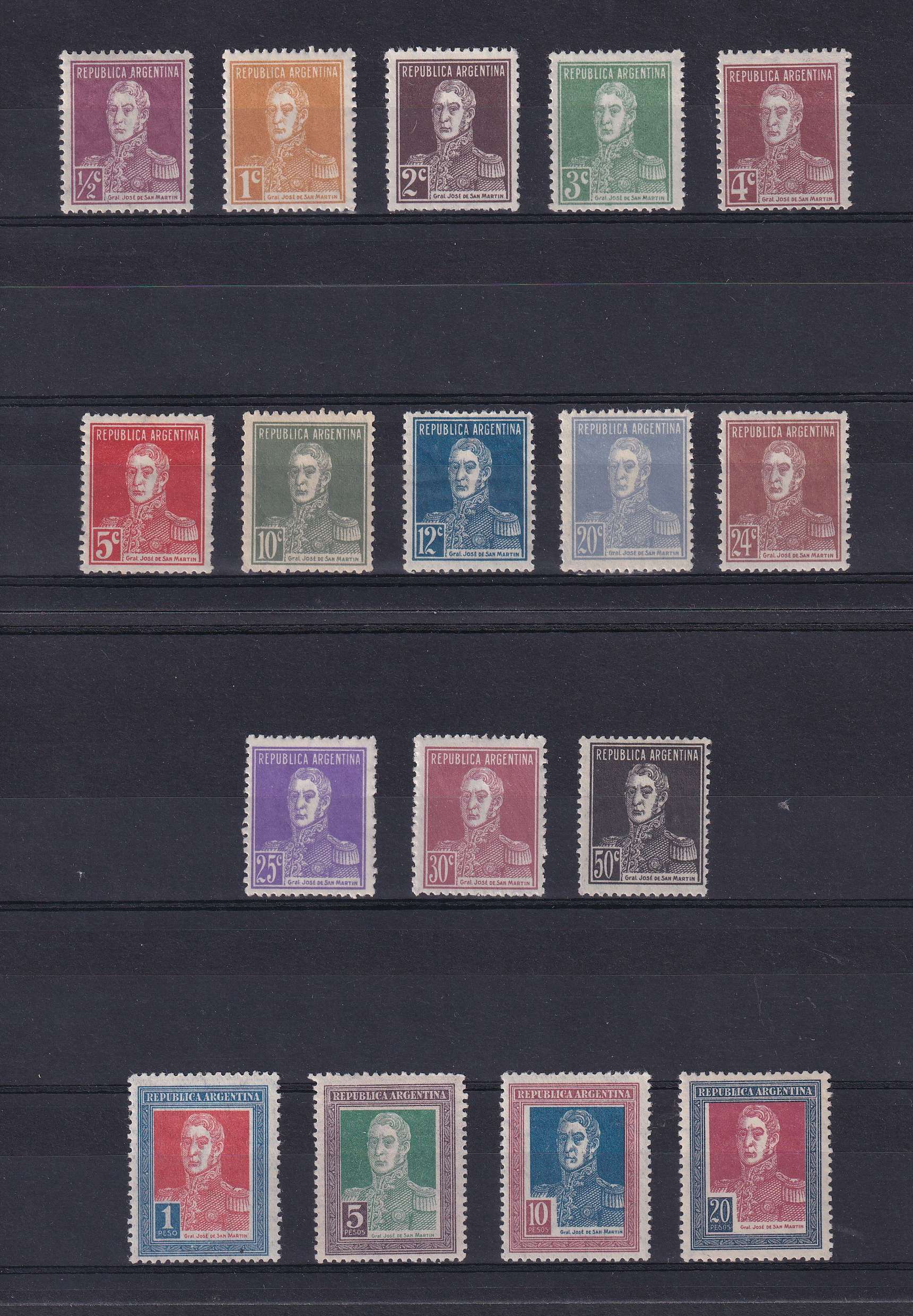 Argentina 1923 — San Martin