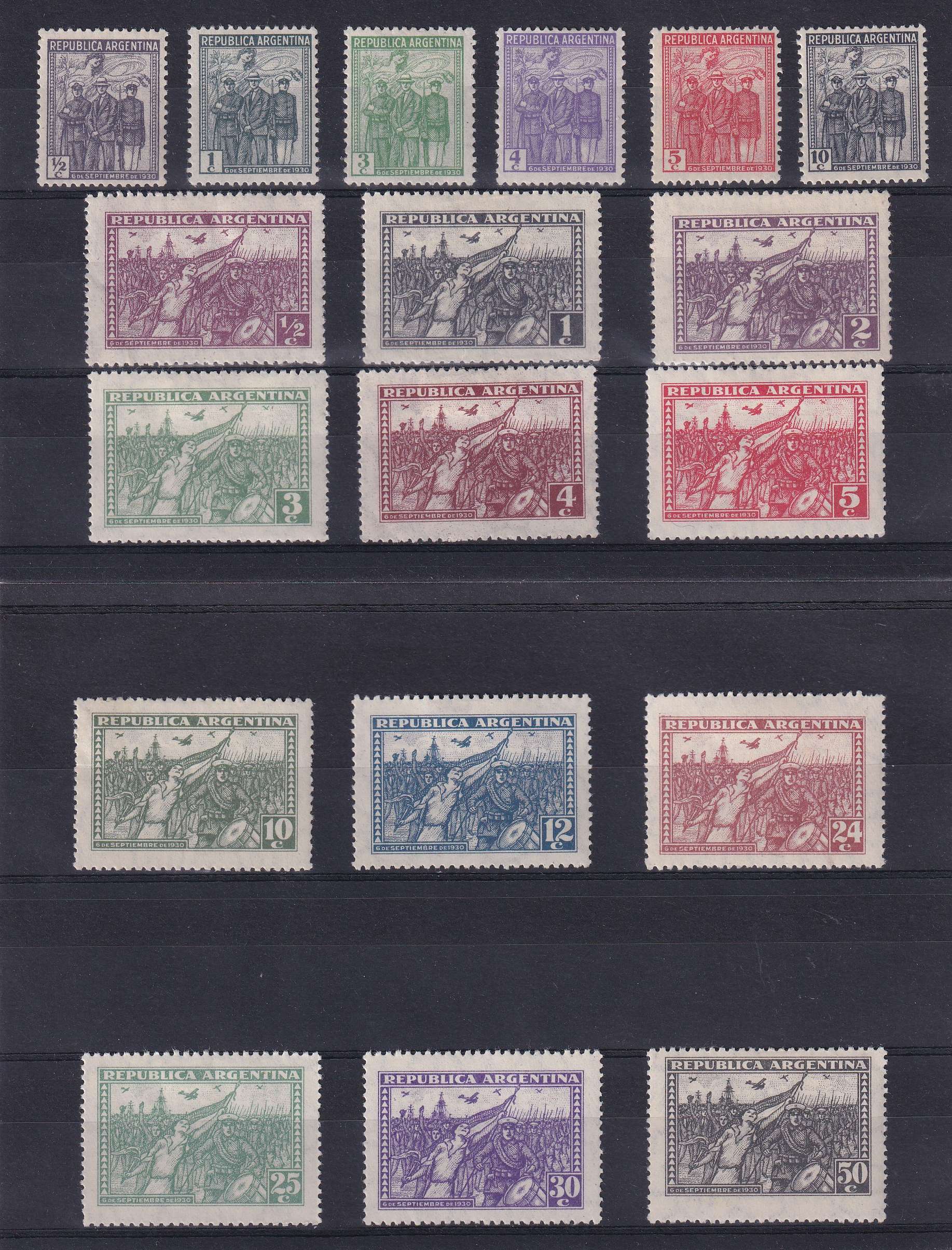 Argentina 1930 — Revolution issue