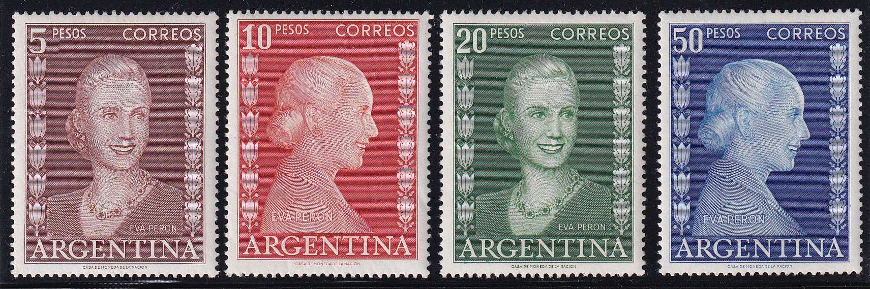 Argentina 1952 — Eva Peron