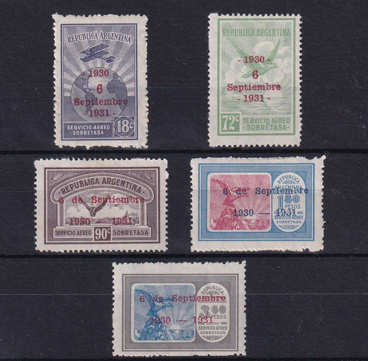 Argentina 1931 — airpost issue