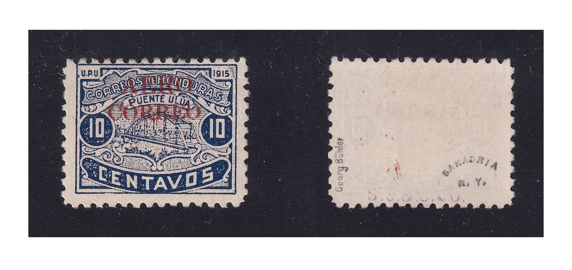 Honduras 1925 — Scott C4