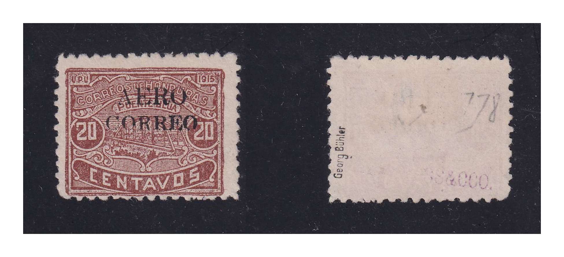 Honduras 1925 — Scott C6