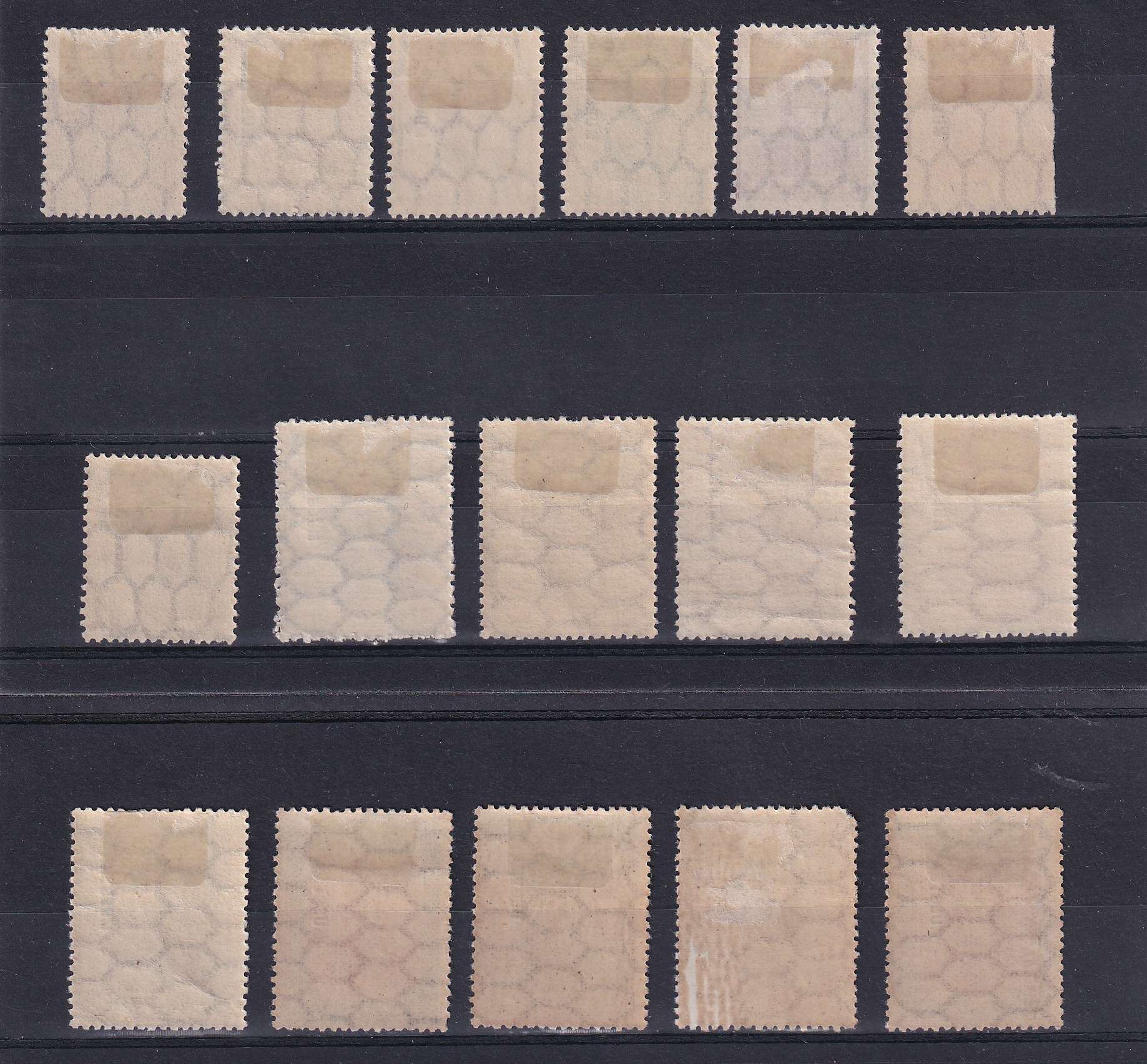 Argentina 1917 — Scott 231-246