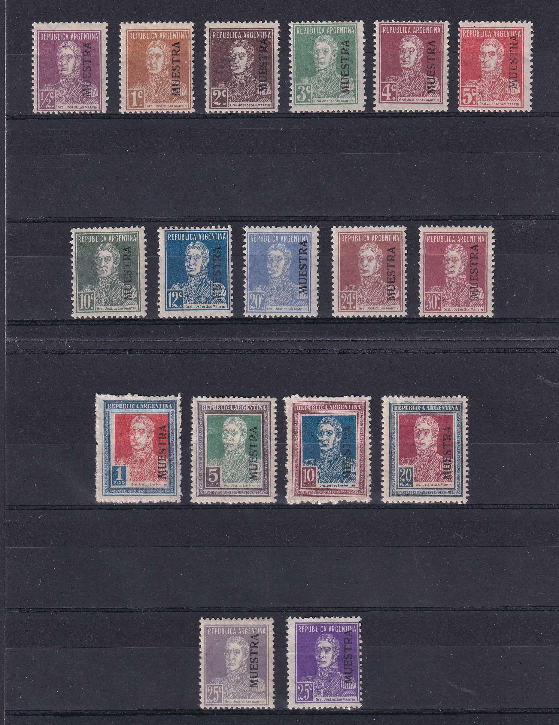 Argentina 1923 — San Martin