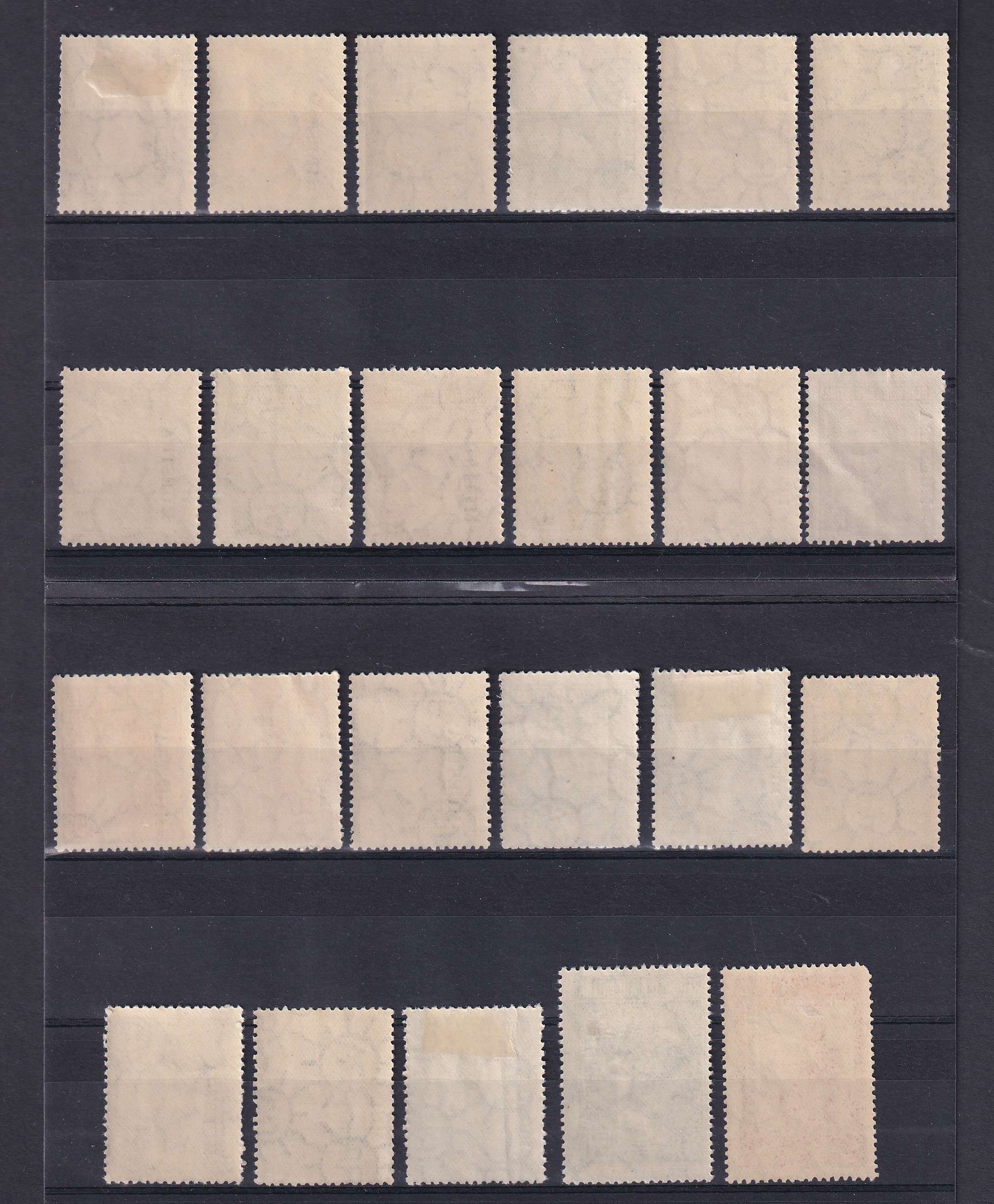 Argentina 1935 — Scott 418 thru 450 not complete but with all top values