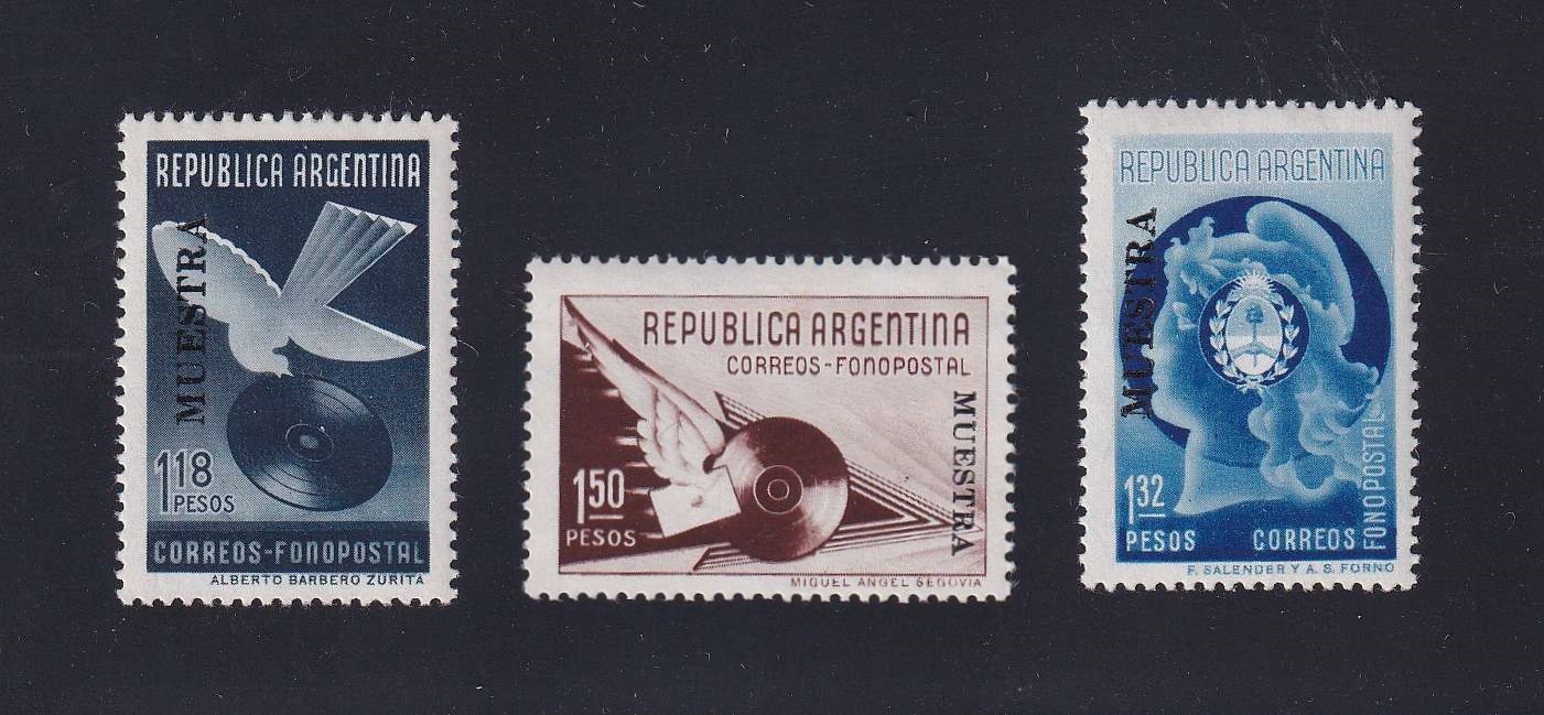 Argentina 1939 — Phonograph issue