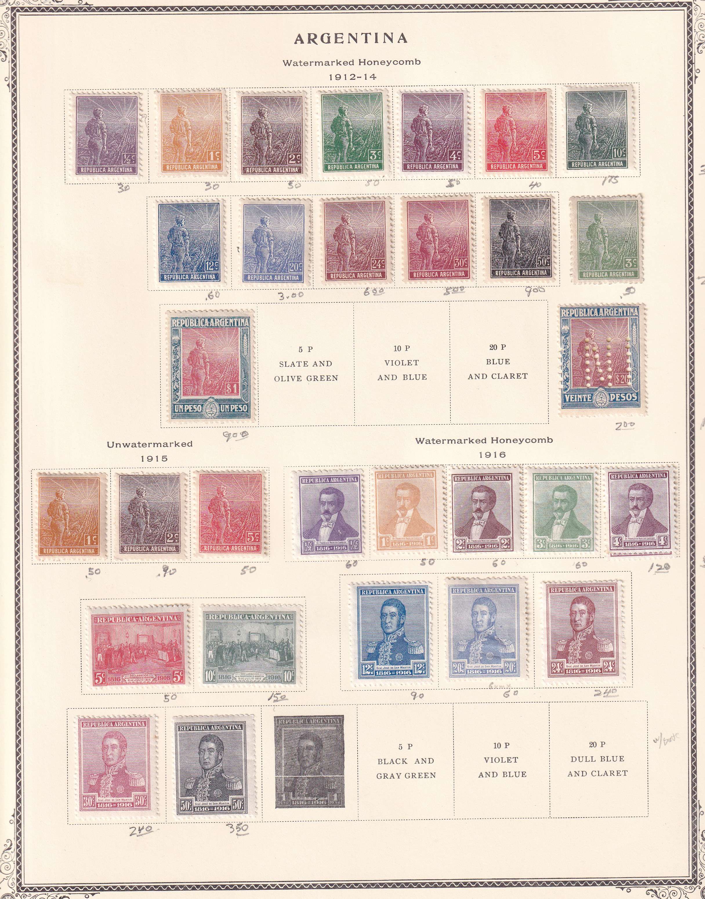 Argentina — Better collection on 85 Scott album pages with ordinary, semipostal, air post & official…