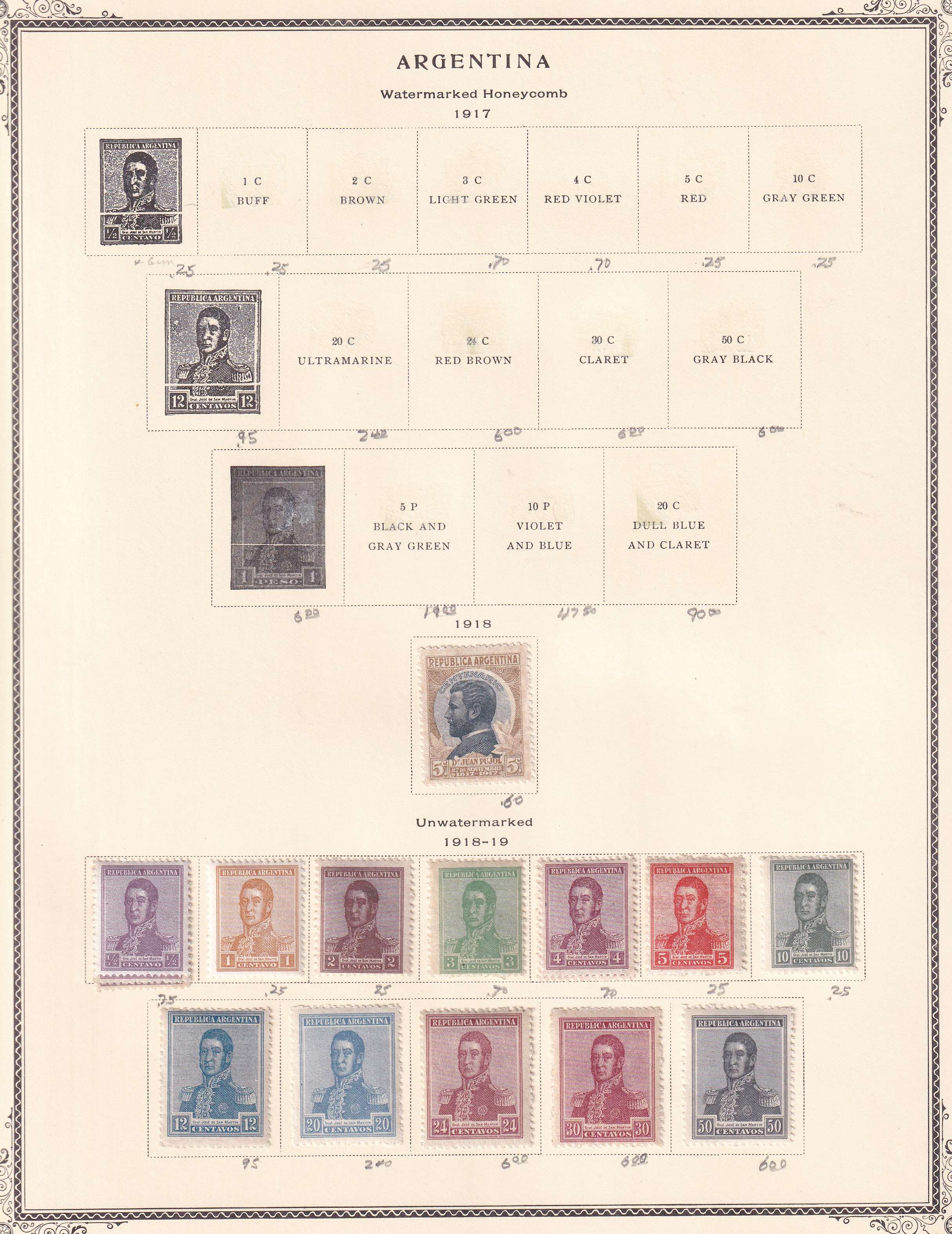 Argentina — Better collection on 85 Scott album pages with ordinary, semipostal, air post & official…