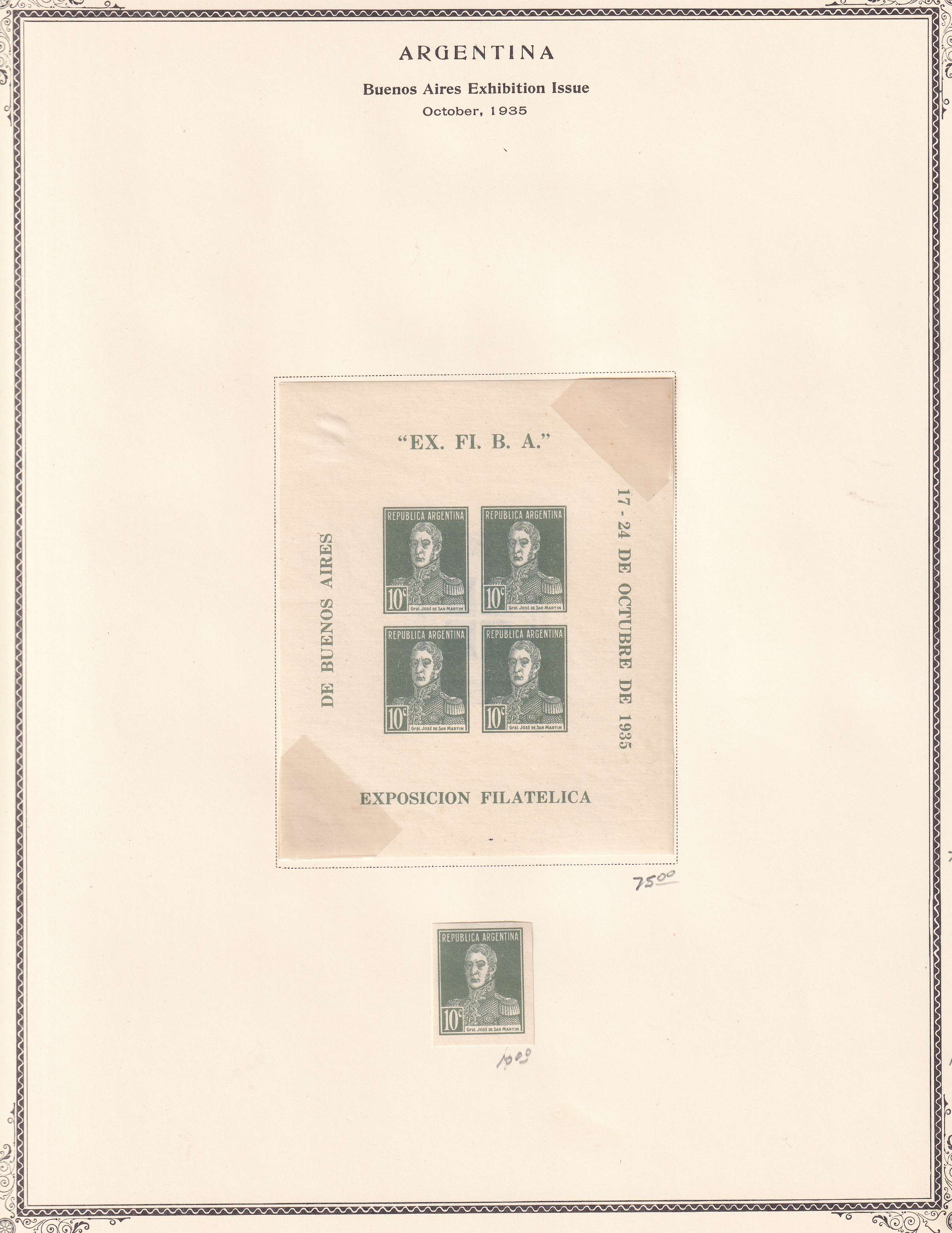 Argentina — Better collection on 85 Scott album pages with ordinary, semipostal, air post & official…
