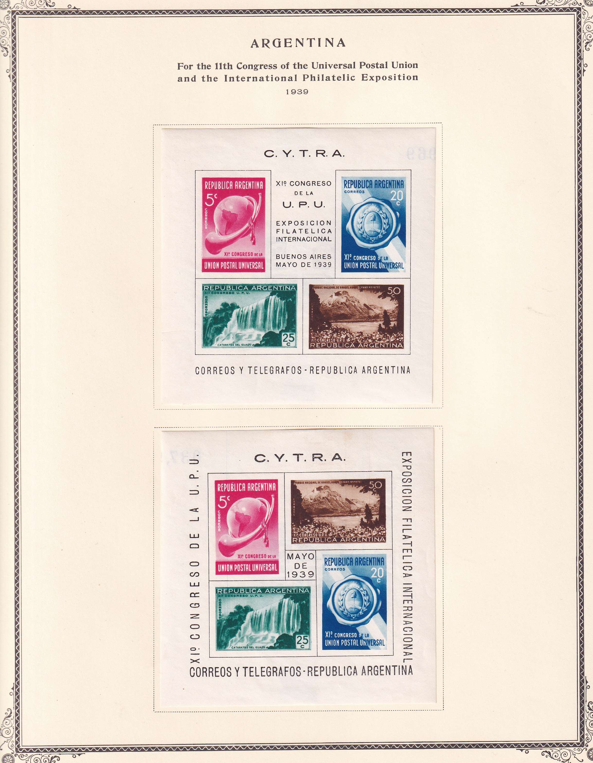 Argentina — Better collection on 85 Scott album pages with ordinary, semipostal, air post & official…