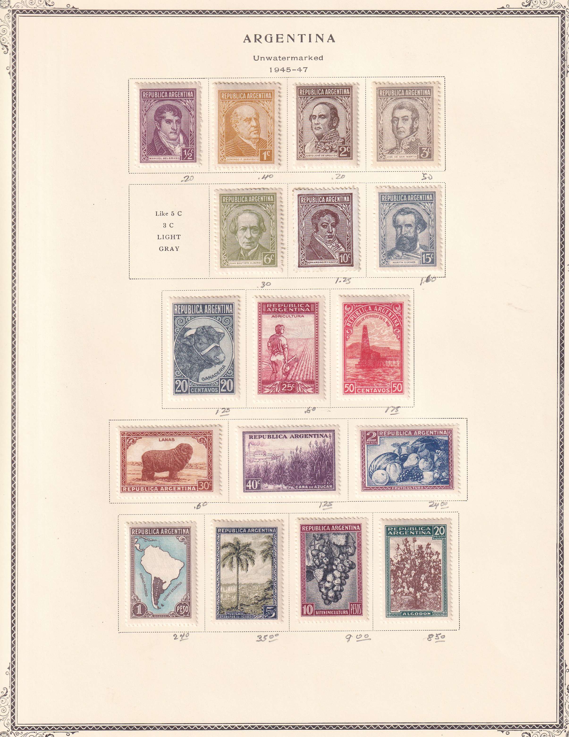 Argentina — Better collection on 85 Scott album pages with ordinary, semipostal, air post & official…