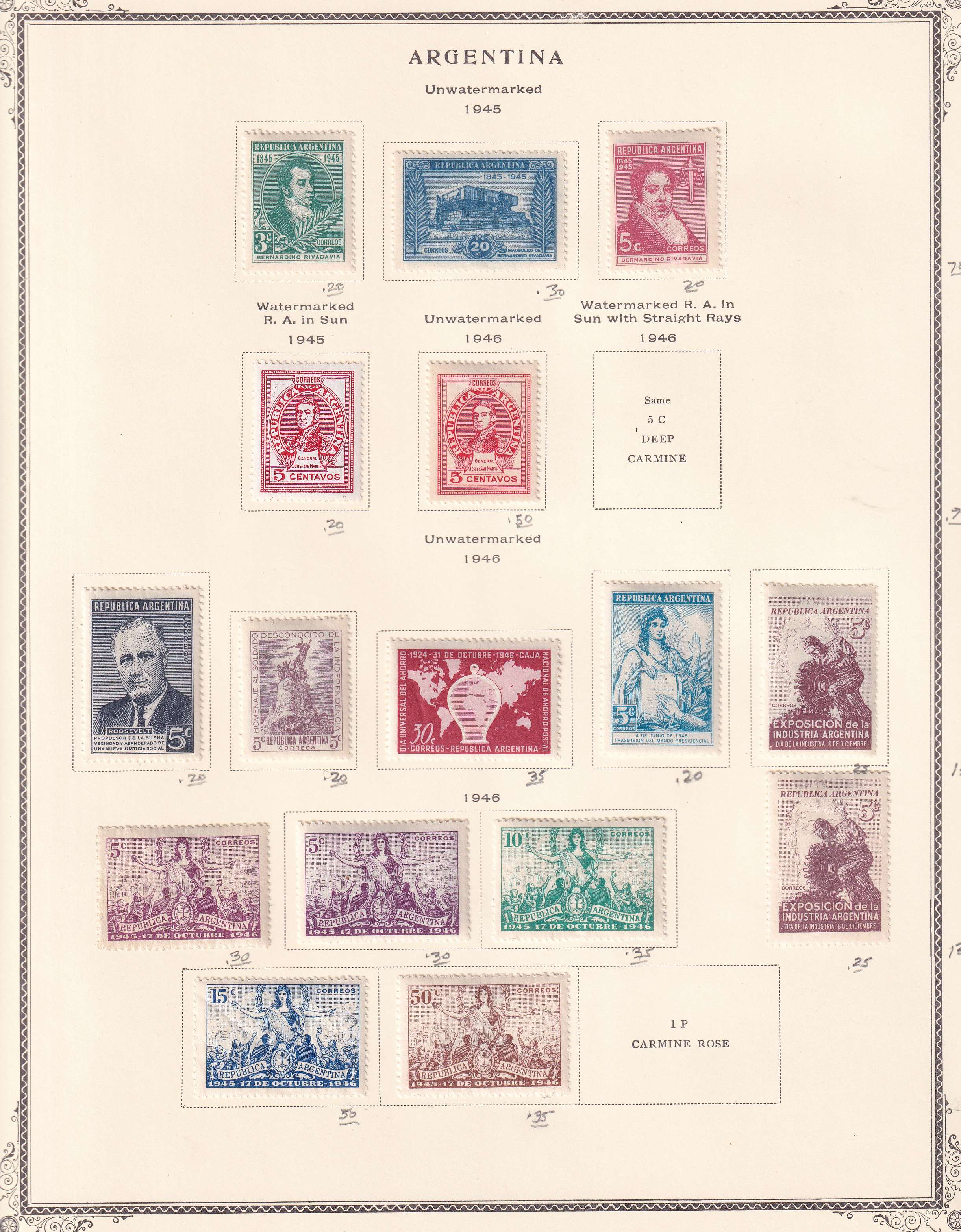 Argentina — Better collection on 85 Scott album pages with ordinary, semipostal, air post & official…