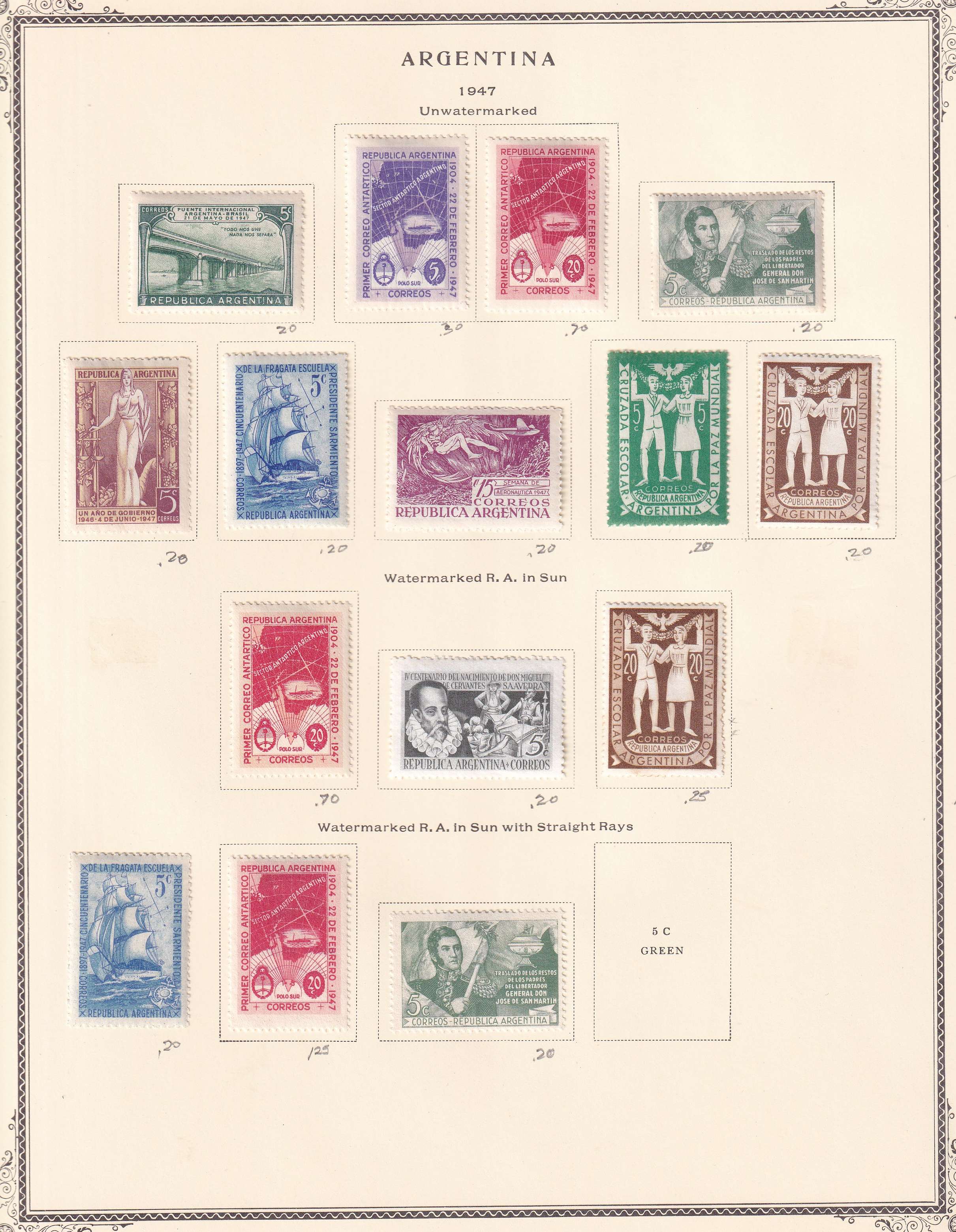 Argentina — Better collection on 85 Scott album pages with ordinary, semipostal, air post & official…