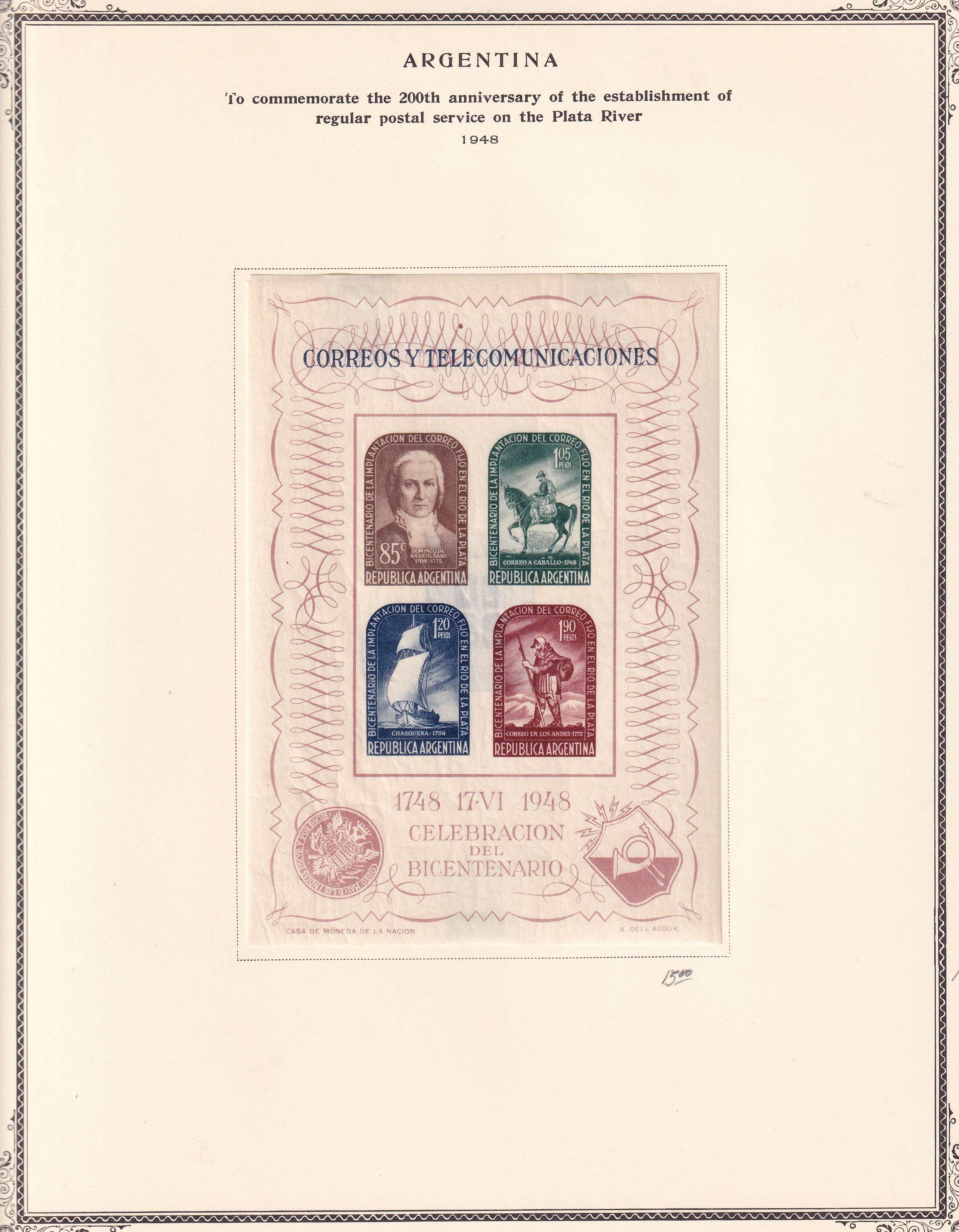 Argentina — Better collection on 85 Scott album pages with ordinary, semipostal, air post & official…