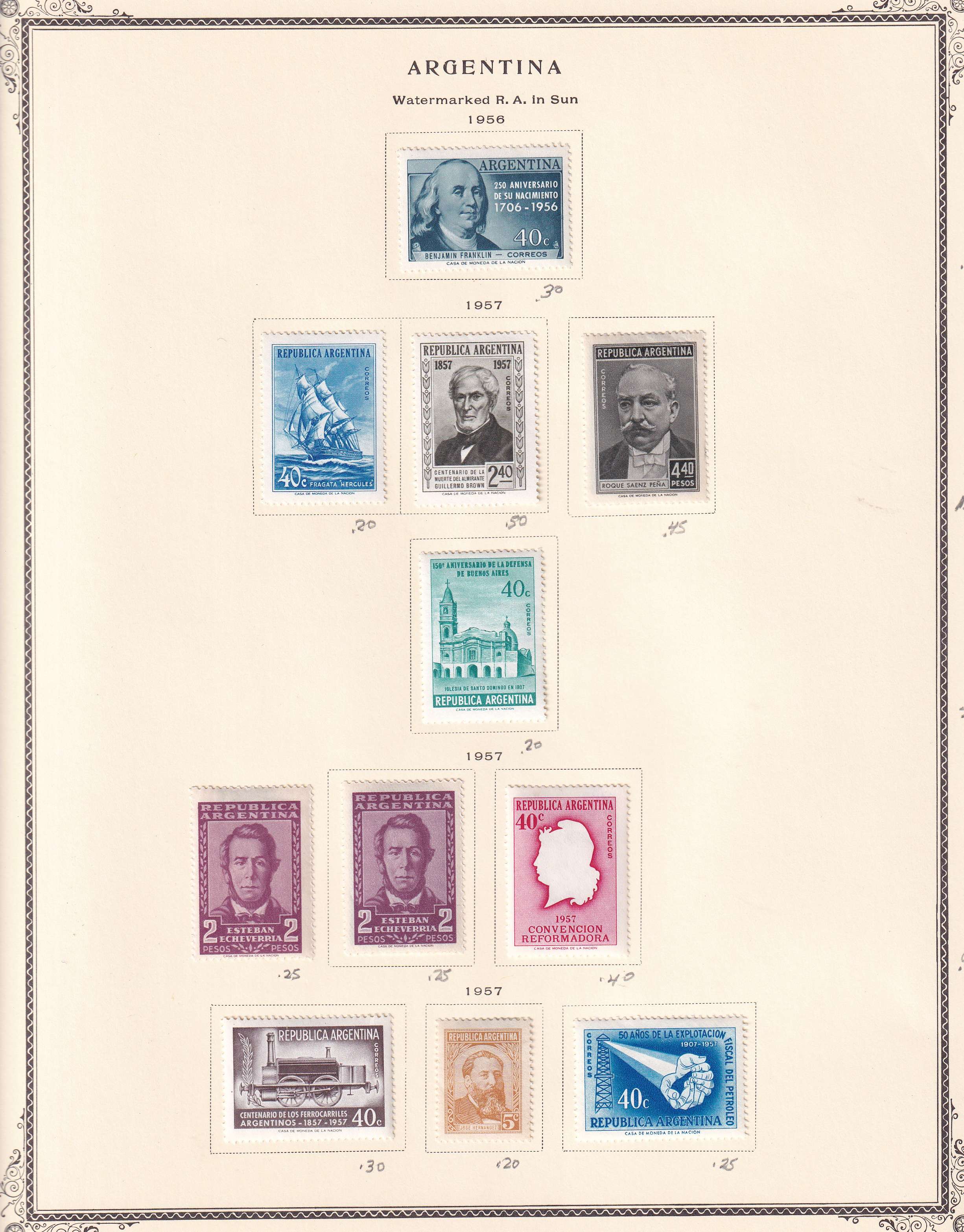 Argentina — Better collection on 85 Scott album pages with ordinary, semipostal, air post & official…