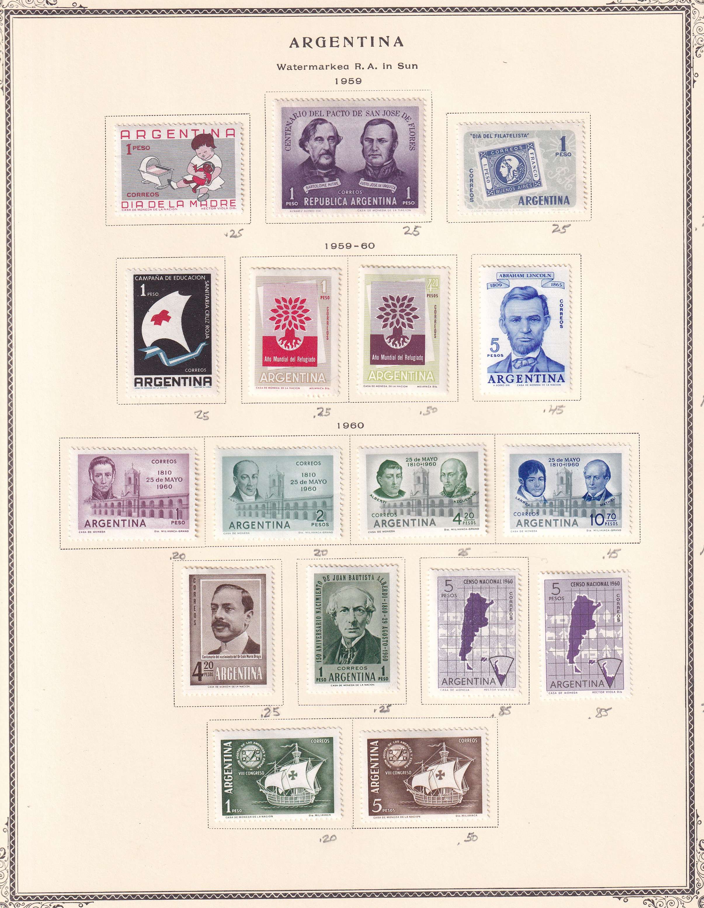 Argentina — Better collection on 85 Scott album pages with ordinary, semipostal, air post & official…