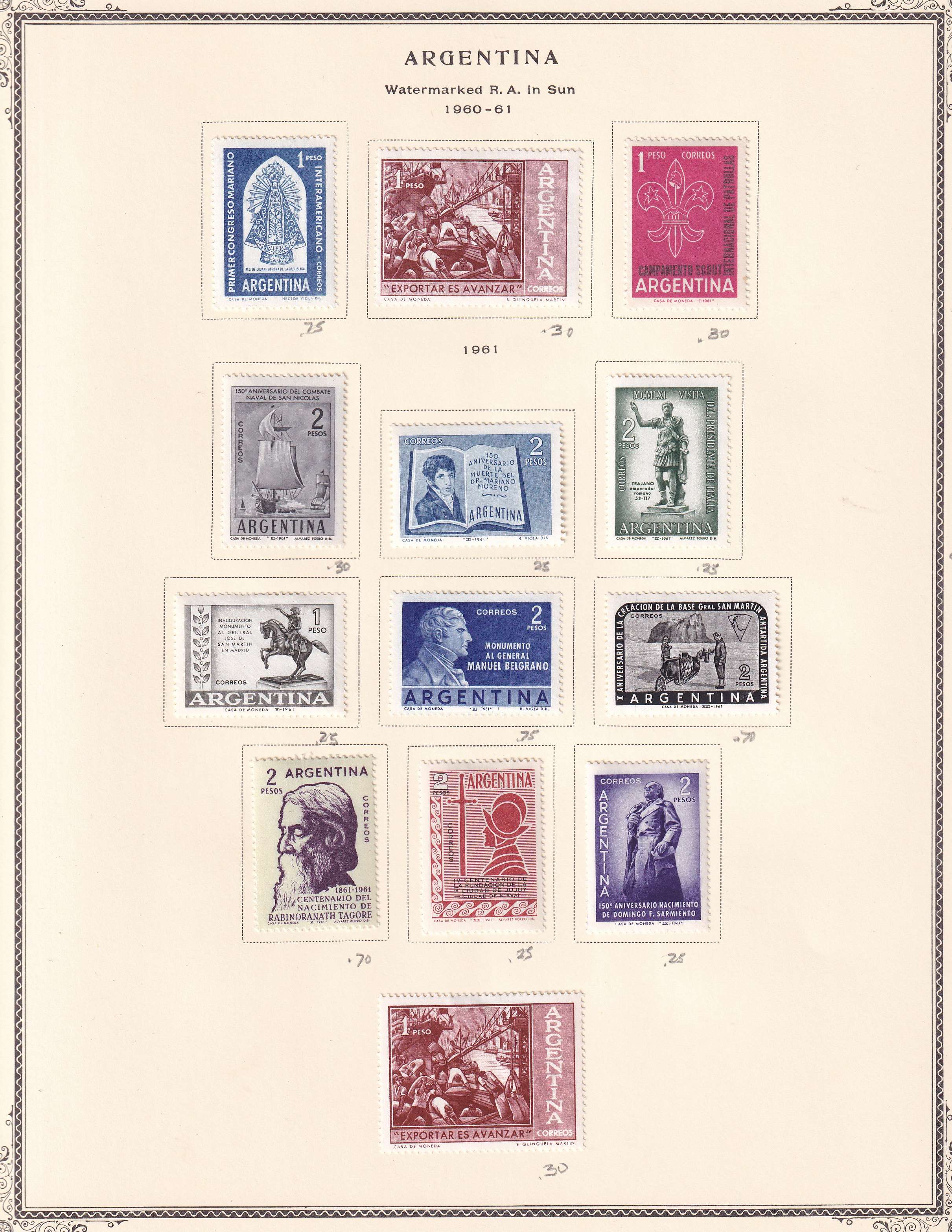Argentina — Better collection on 85 Scott album pages with ordinary, semipostal, air post & official…
