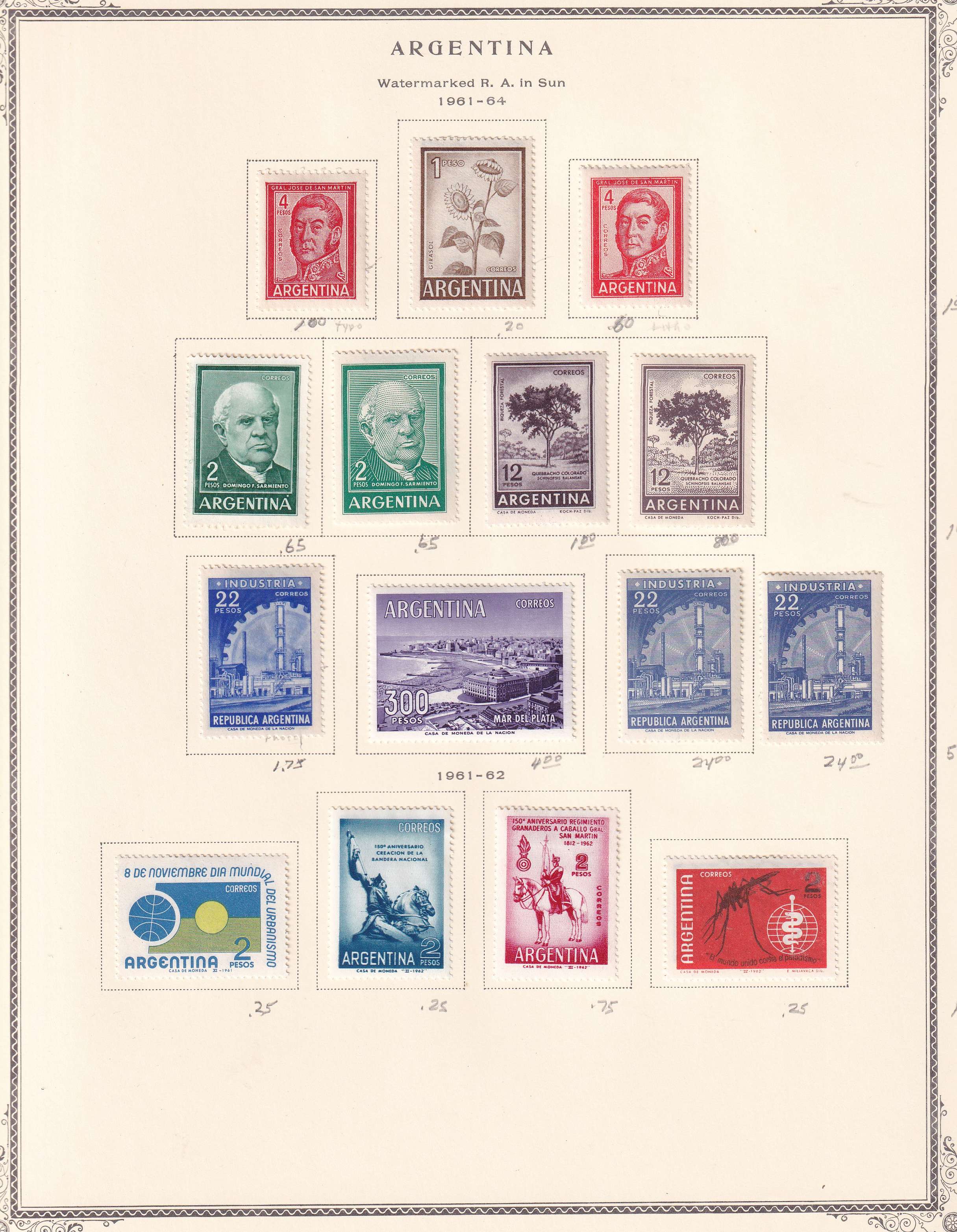 Argentina — Better collection on 85 Scott album pages with ordinary, semipostal, air post & official…