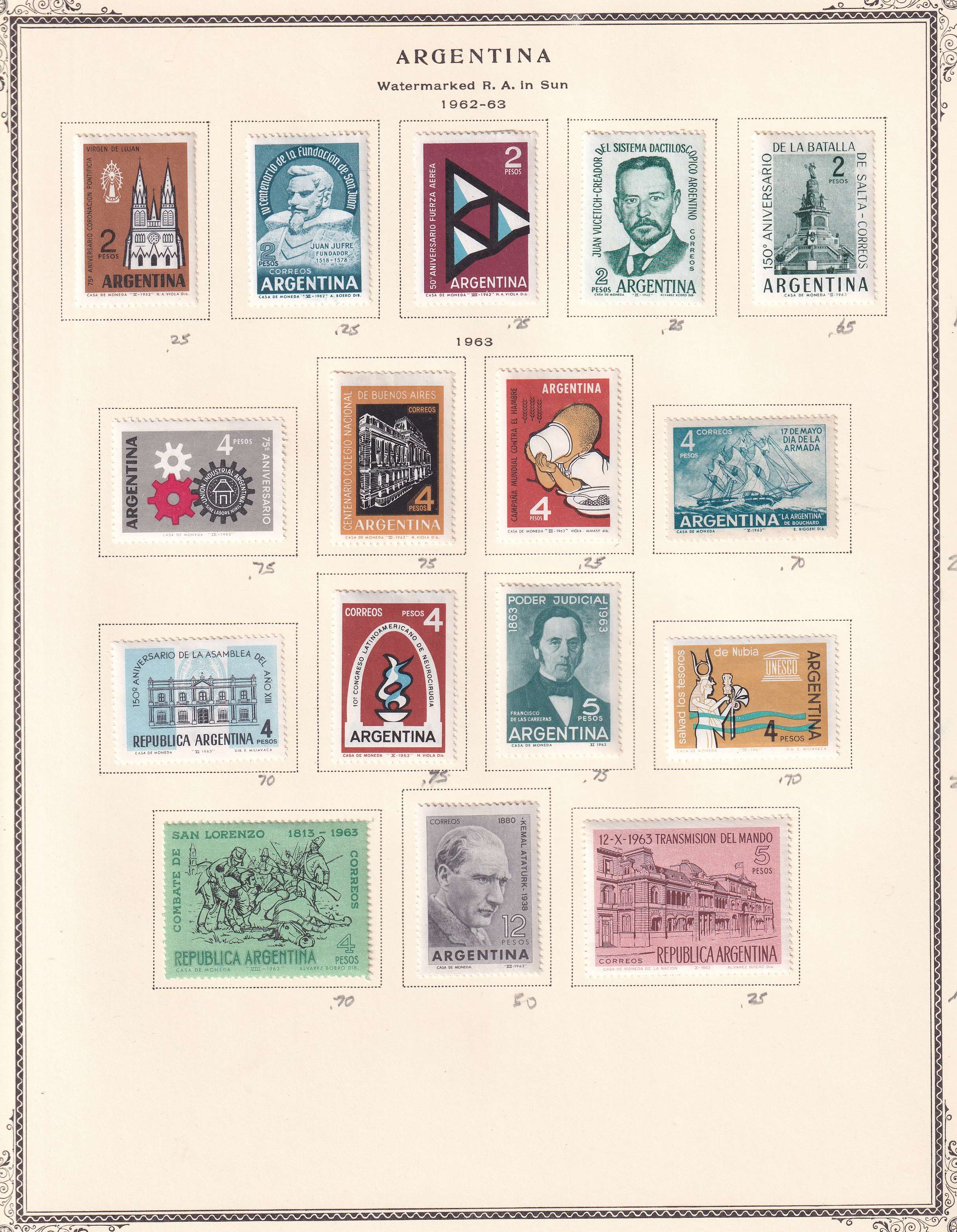 Argentina — Better collection on 85 Scott album pages with ordinary, semipostal, air post & official…