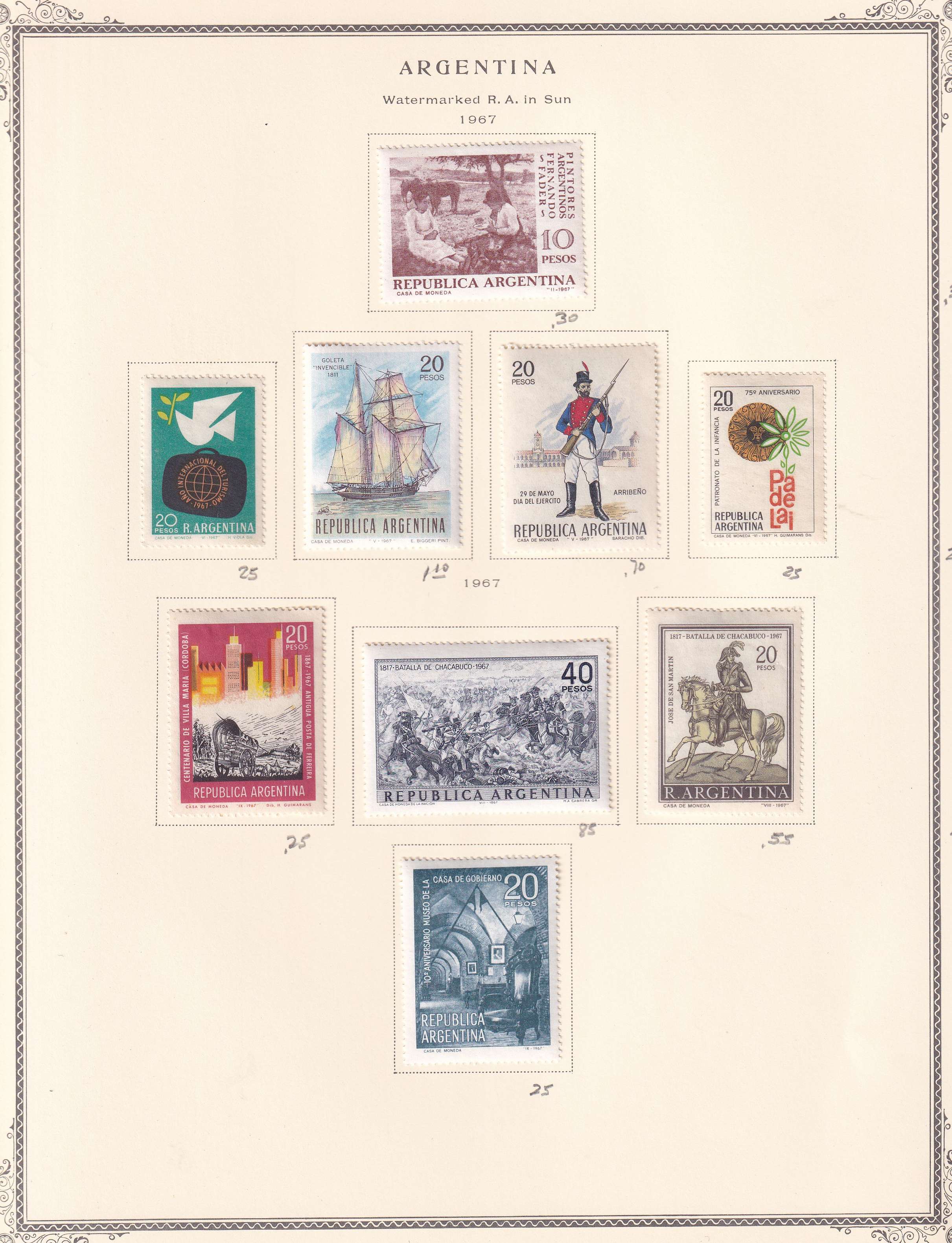 Argentina — Better collection on 85 Scott album pages with ordinary, semipostal, air post & official…