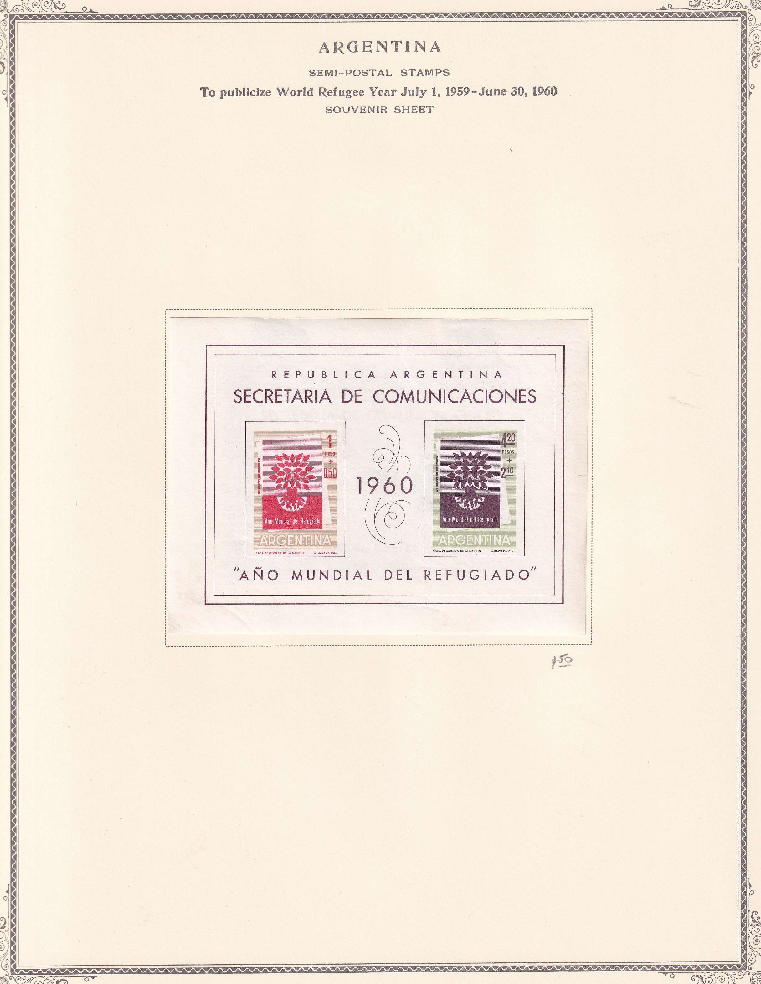 Argentina — Better collection on 85 Scott album pages with ordinary, semipostal, air post & official…