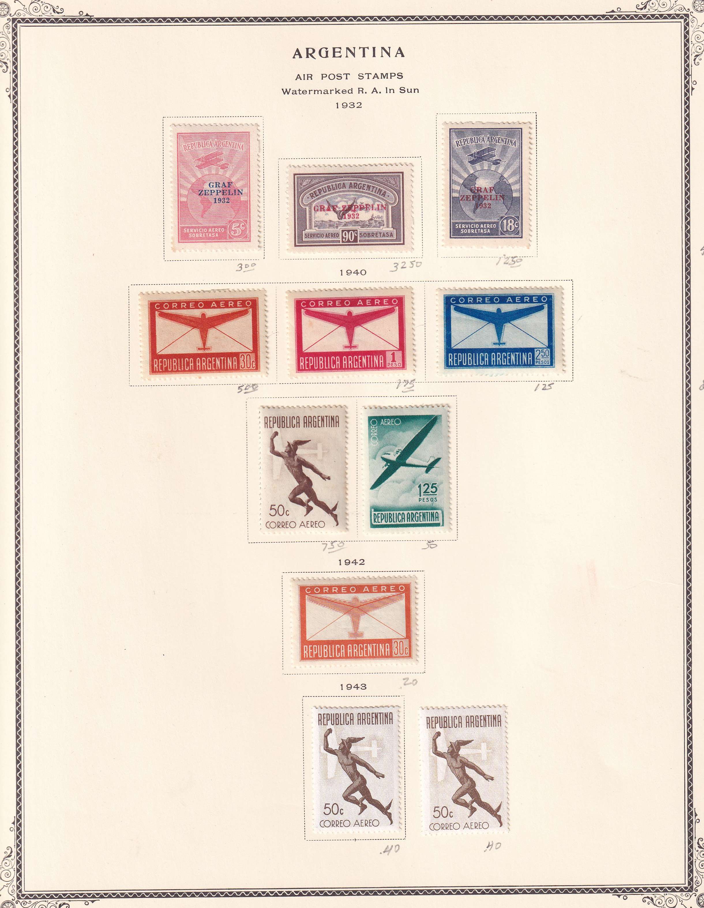 Argentina — Better collection on 85 Scott album pages with ordinary, semipostal, air post & official…